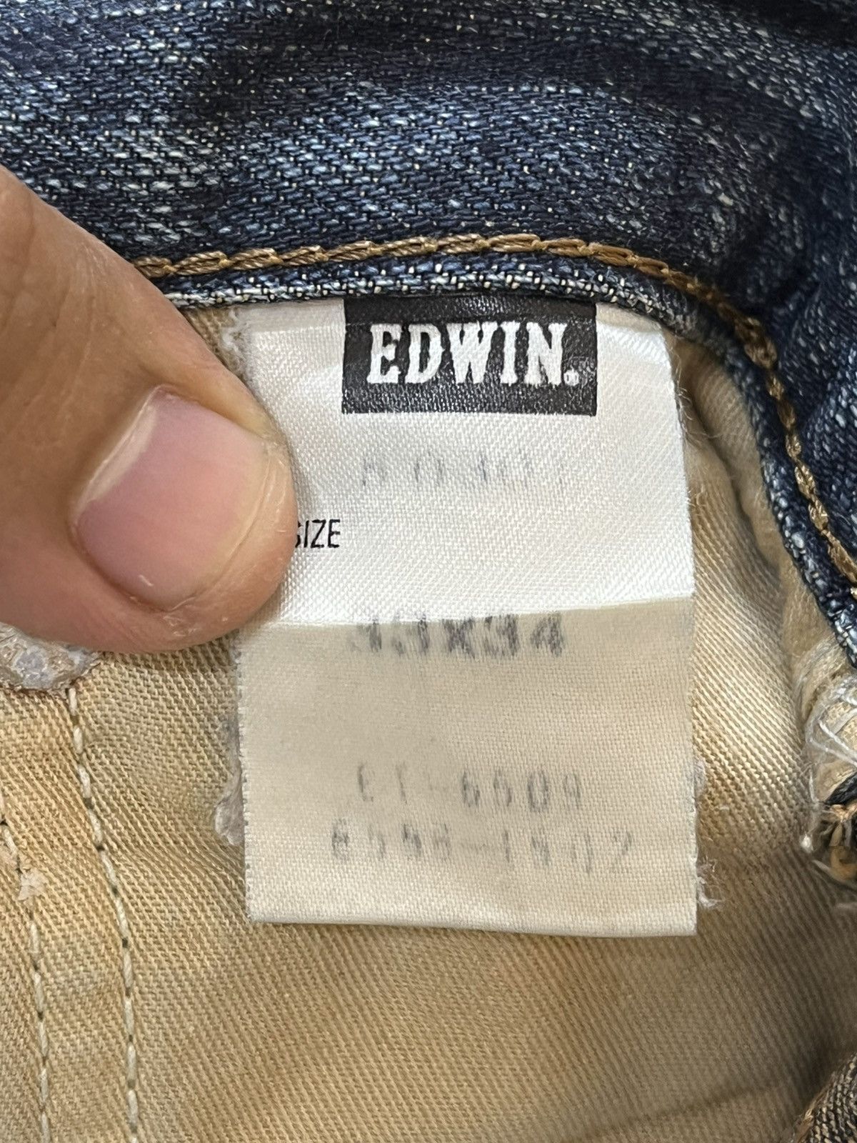 14th Addiction × Beauty Beast × Edwin Vintage Edwin Rebel 503 Flare Mudwash Denim Size US 31 - 10 Thumbnail