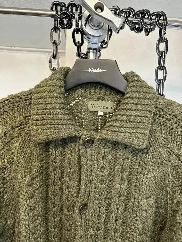 Yohji Yamamoto Yohji Yamamoto Y’s for men knitwear jacket Size US L / EU 52-54 / 3 - 6 Thumbnail