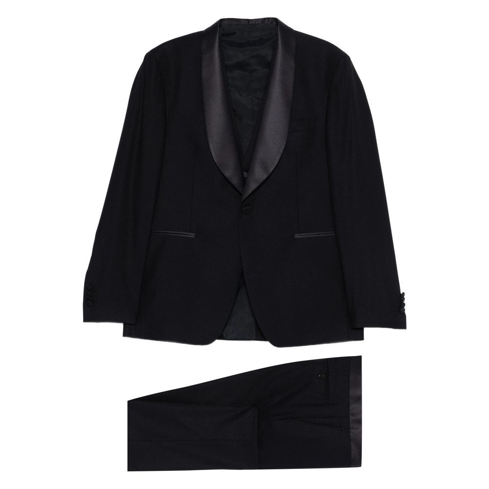 Tagliatore Tagliatore BLACK Suits - Single Breasted Suits Size US L / EU 52-54 / 3 - 1 Thumbnail