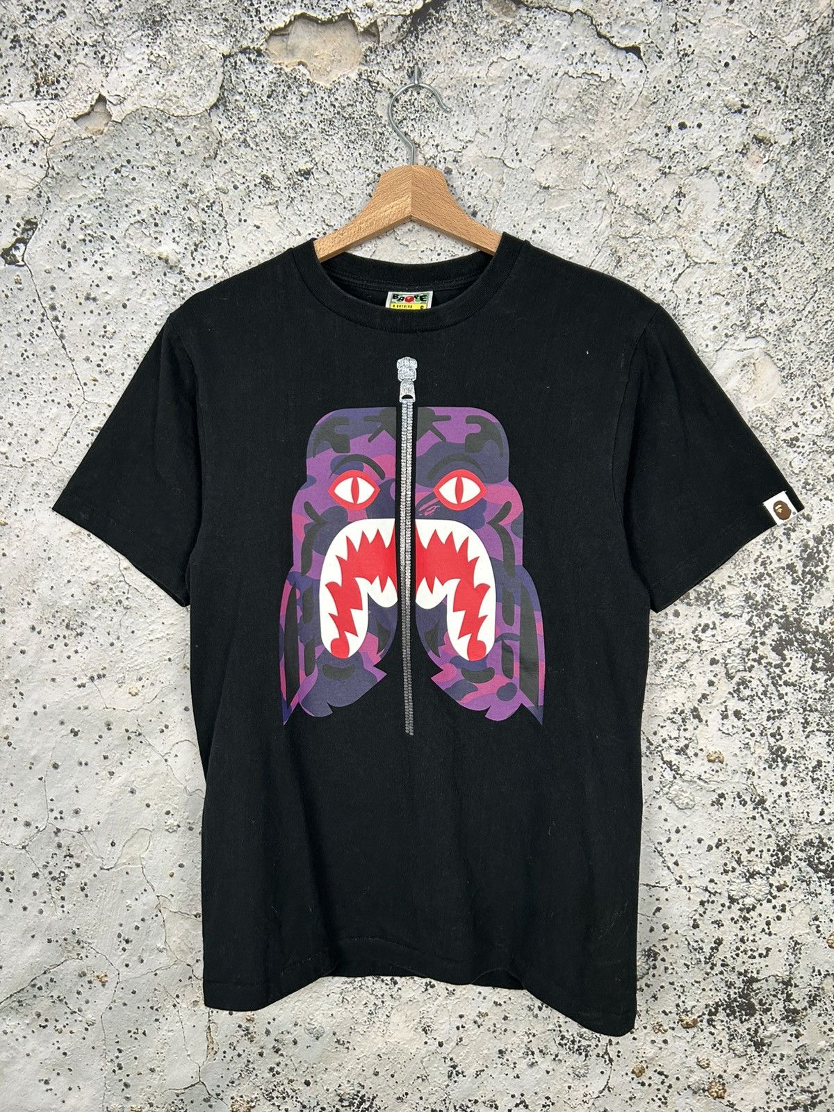 Bape Bape A Bathing Ape Funthera Militia Graphic Tee Japanese Size US S / EU 44-46 / 1 - 1 Thumbnail