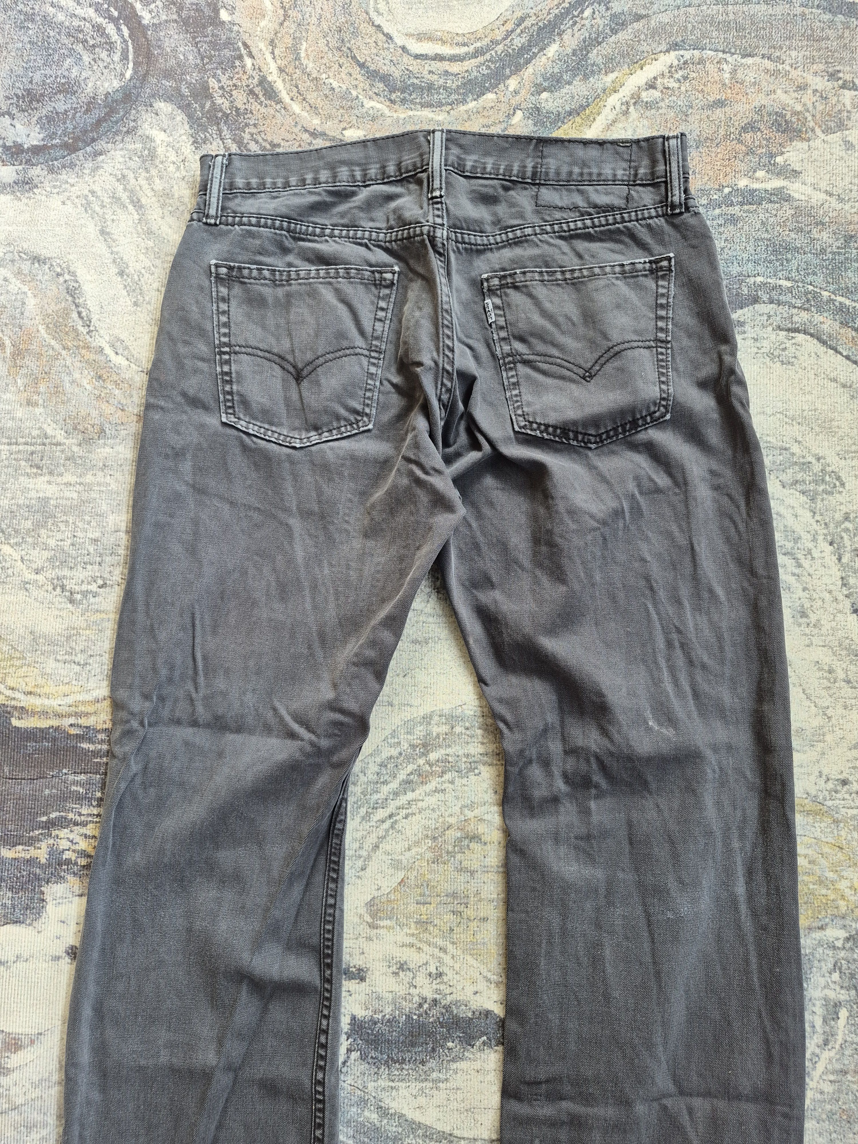 Levi's 🔥 Levis 514 Slim Straight All Black Jeans Denim Size US 32 / EU 48 - 7 Thumbnail