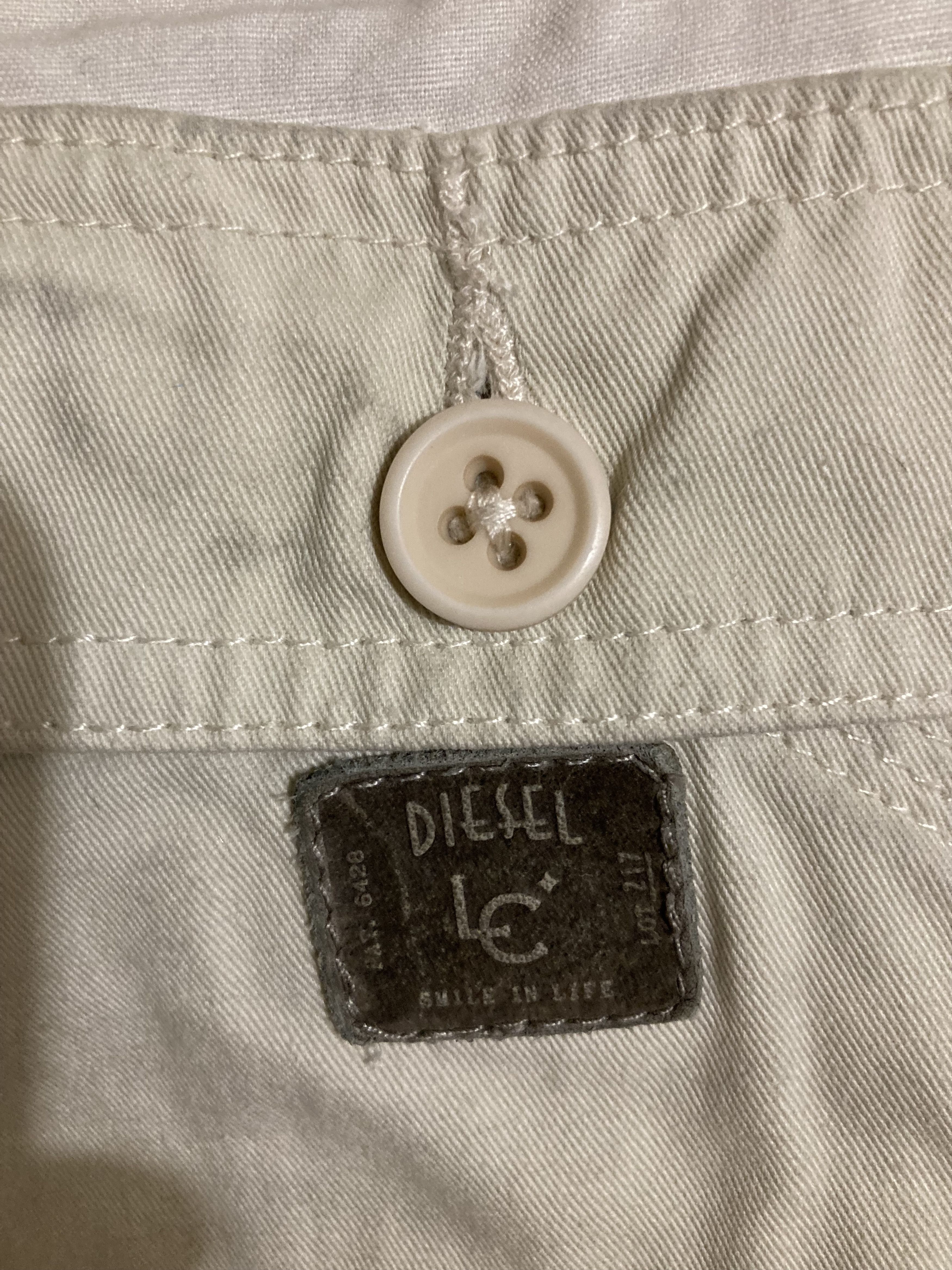 Diesel Vintage Diesel Distressed Cargo Utility Combat Shorts Size US 33 - 3 Thumbnail