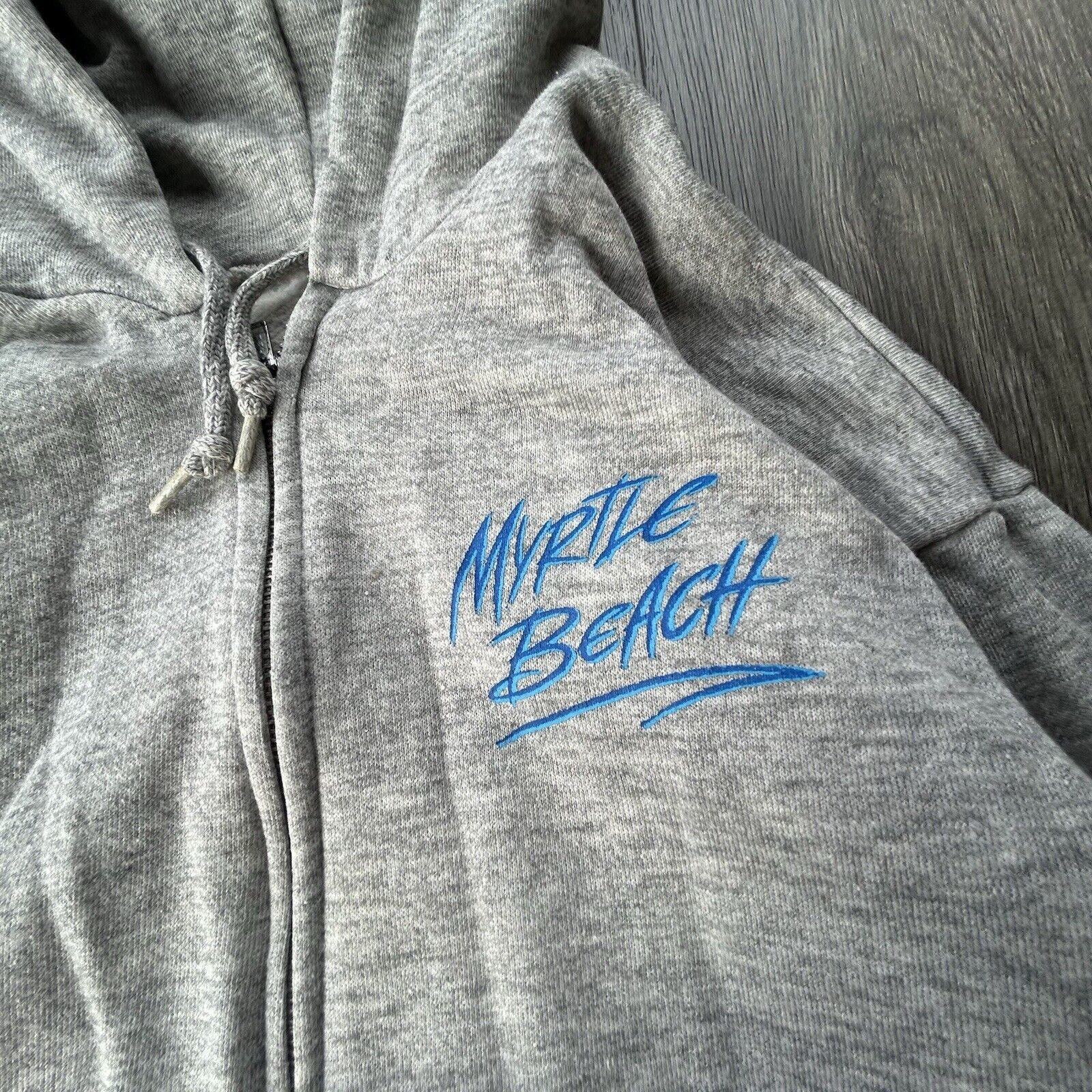 Vintage Vintage Myrtle Beach Hoodie Surf Beach 90s Made In USA Size US XL / EU 56 / 4 - 3 Thumbnail
