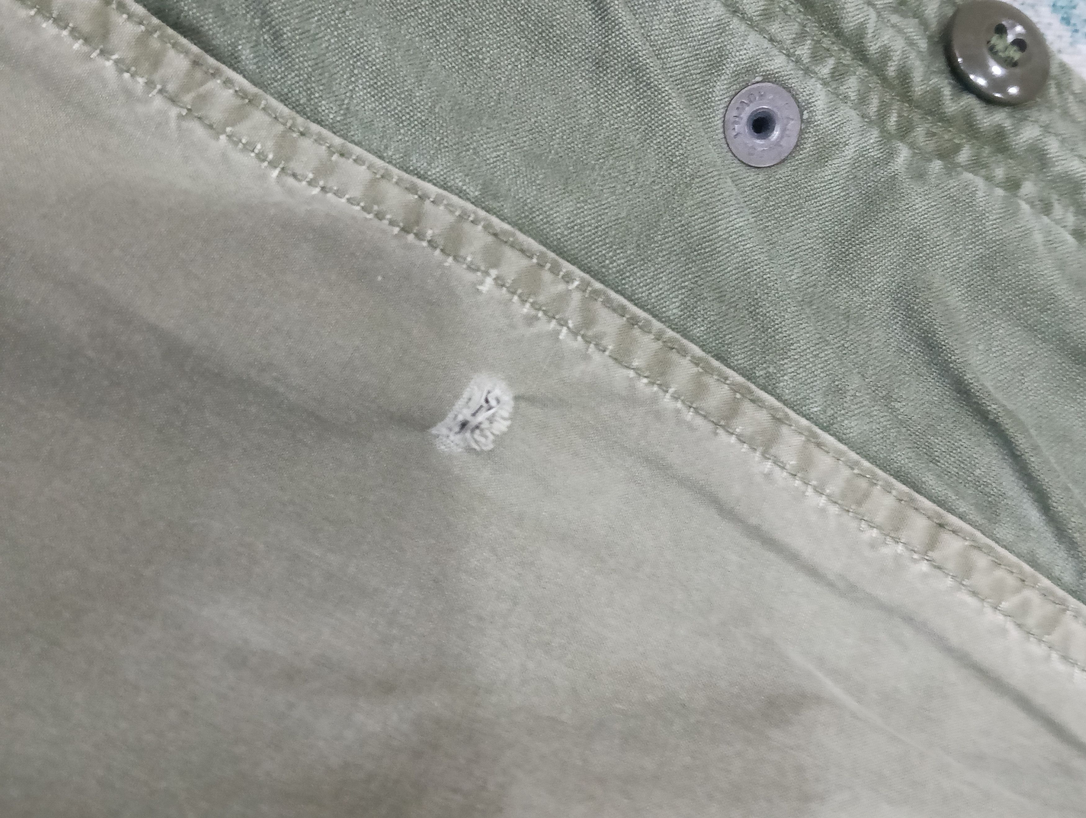 Vintage True Vintage M51 Field Jacket Sateen Olive Green Size US XL / EU 56 / 4 - 12 Thumbnail