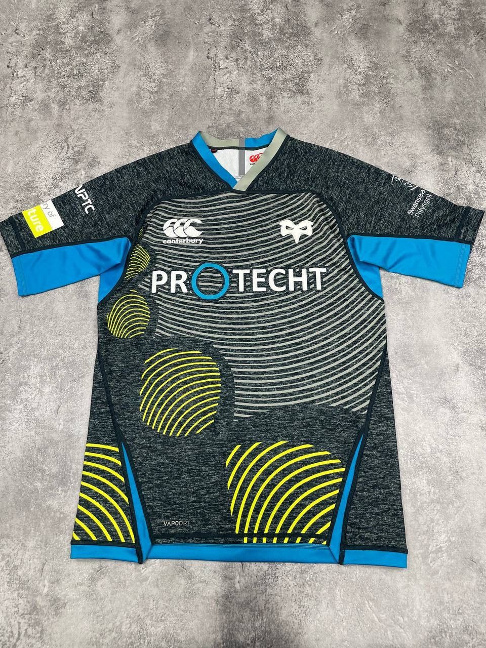 Canterbury of New Zealand Canterbury Ospreys Men Jersey 2019/20Vapodri Protech Grey Size US S / EU 44-46 / 1 - 1 Thumbnail