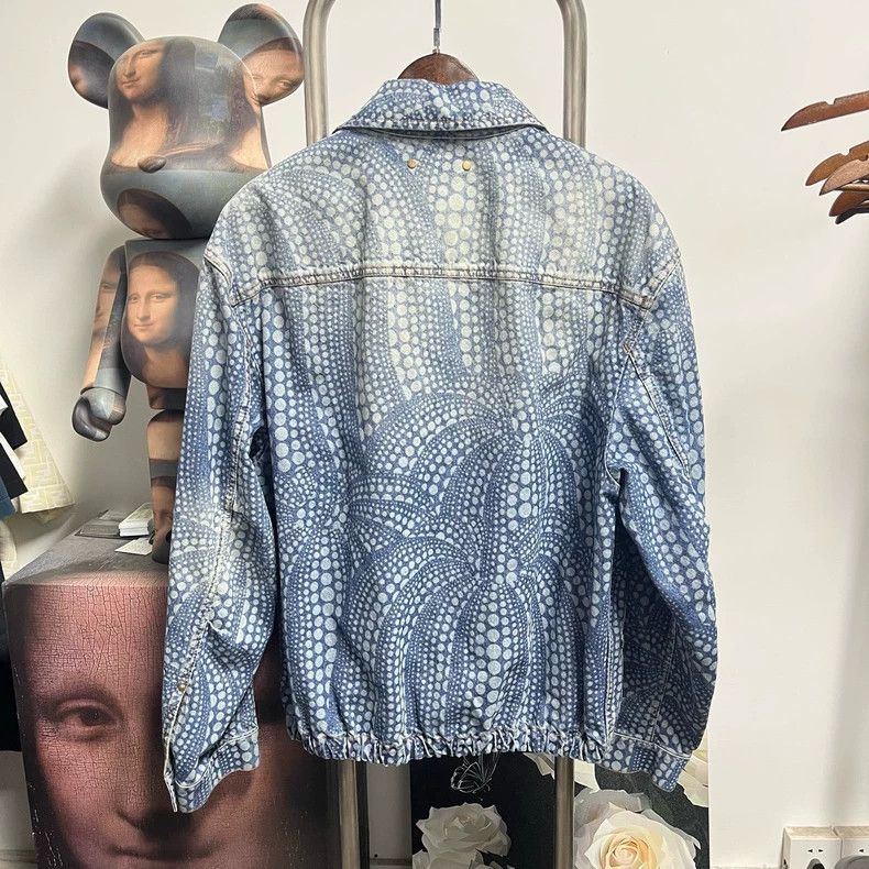 Louis Vuitton Louis Vuitton Yayoi Kusama denim jacket 2504-Nextarrow Size US M / EU 48-50 / 2 - 2 Thumbnail