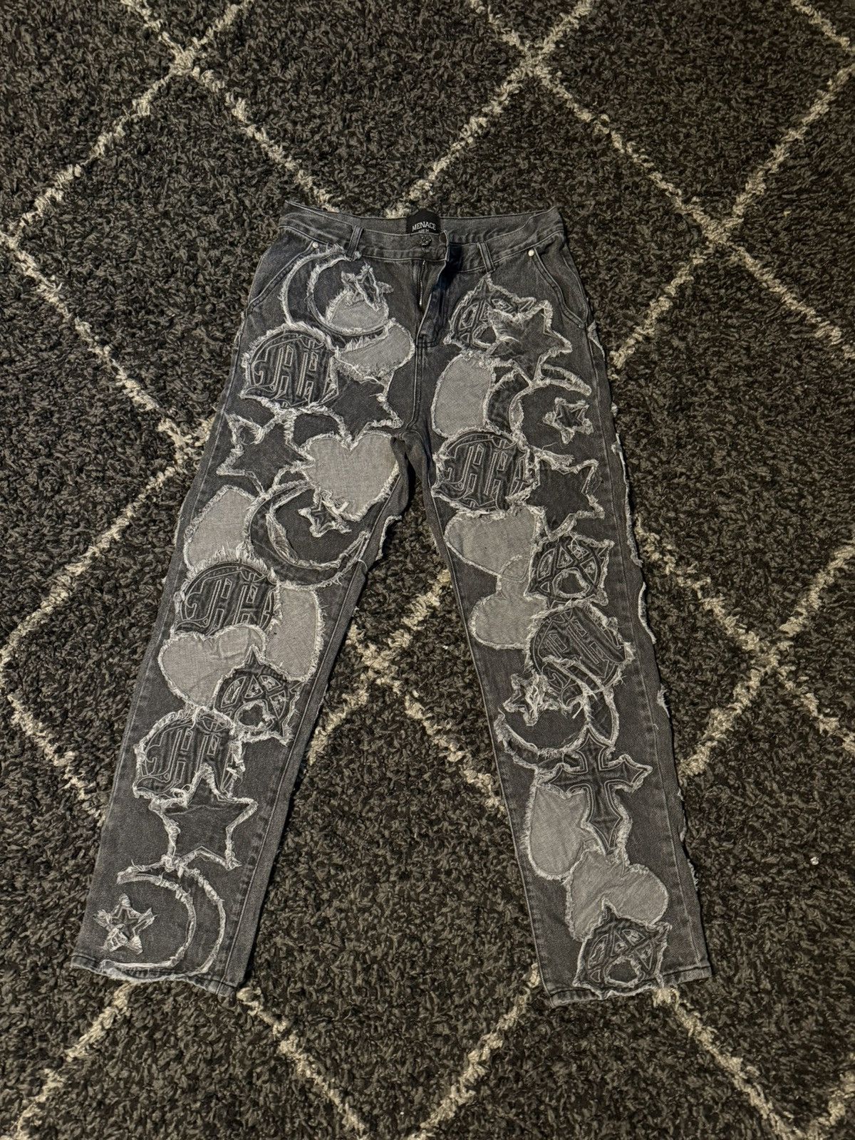 Other Grey menace jeans Size US 32 / EU 48 - 2 Thumbnail