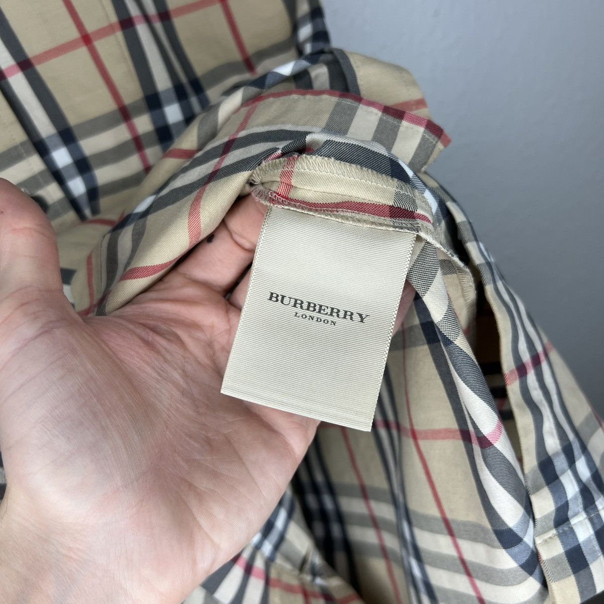 Burberry Burberry London Nova Check Button Up Dress Mini Retro Y2K Size M / US 6-8 / IT 42-44 - 6 Thumbnail