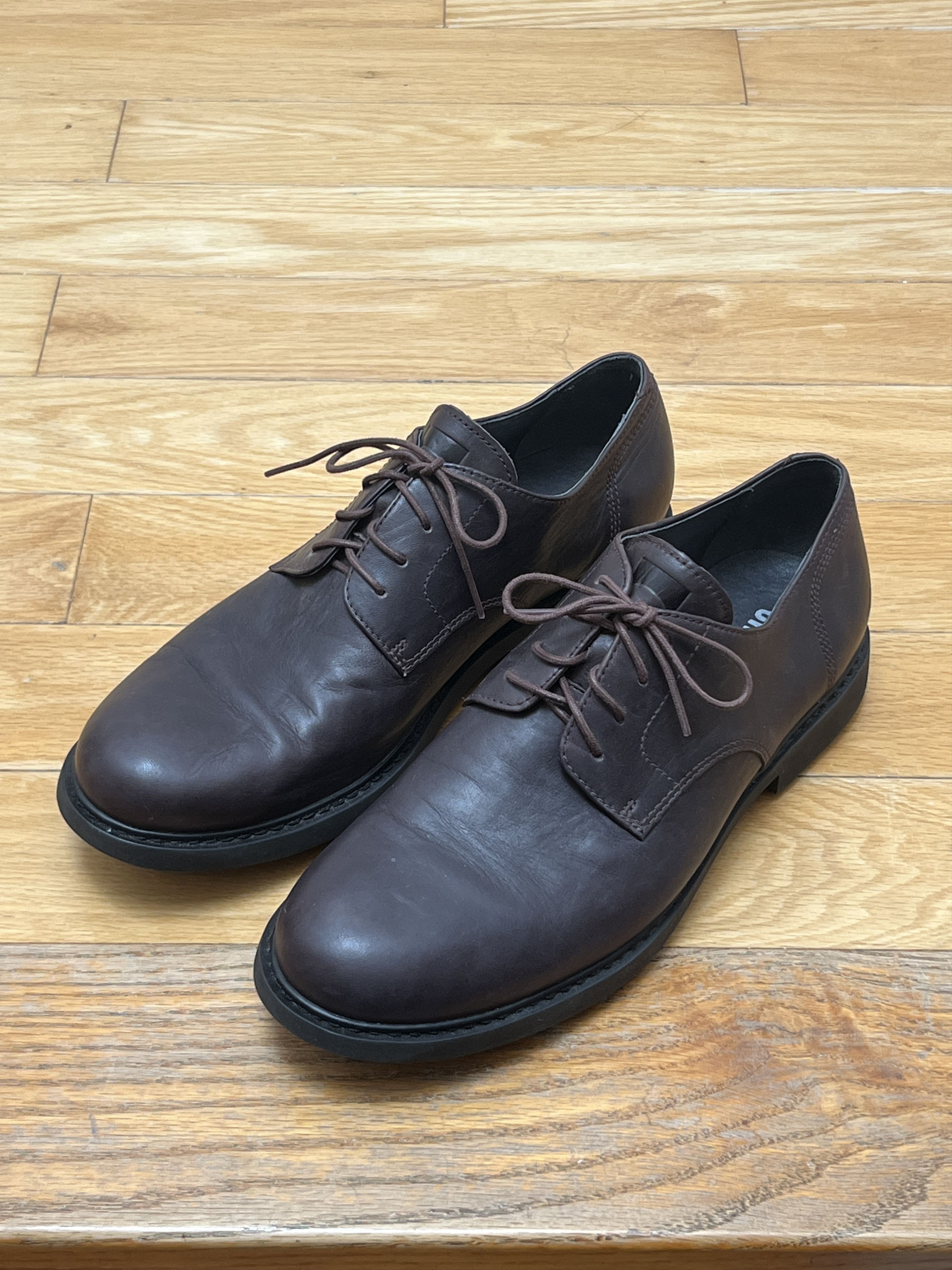 Camper Camper Neuman Deep Brown Leather Shoes EU43 Size US 10 / EU 43 - 2 Thumbnail
