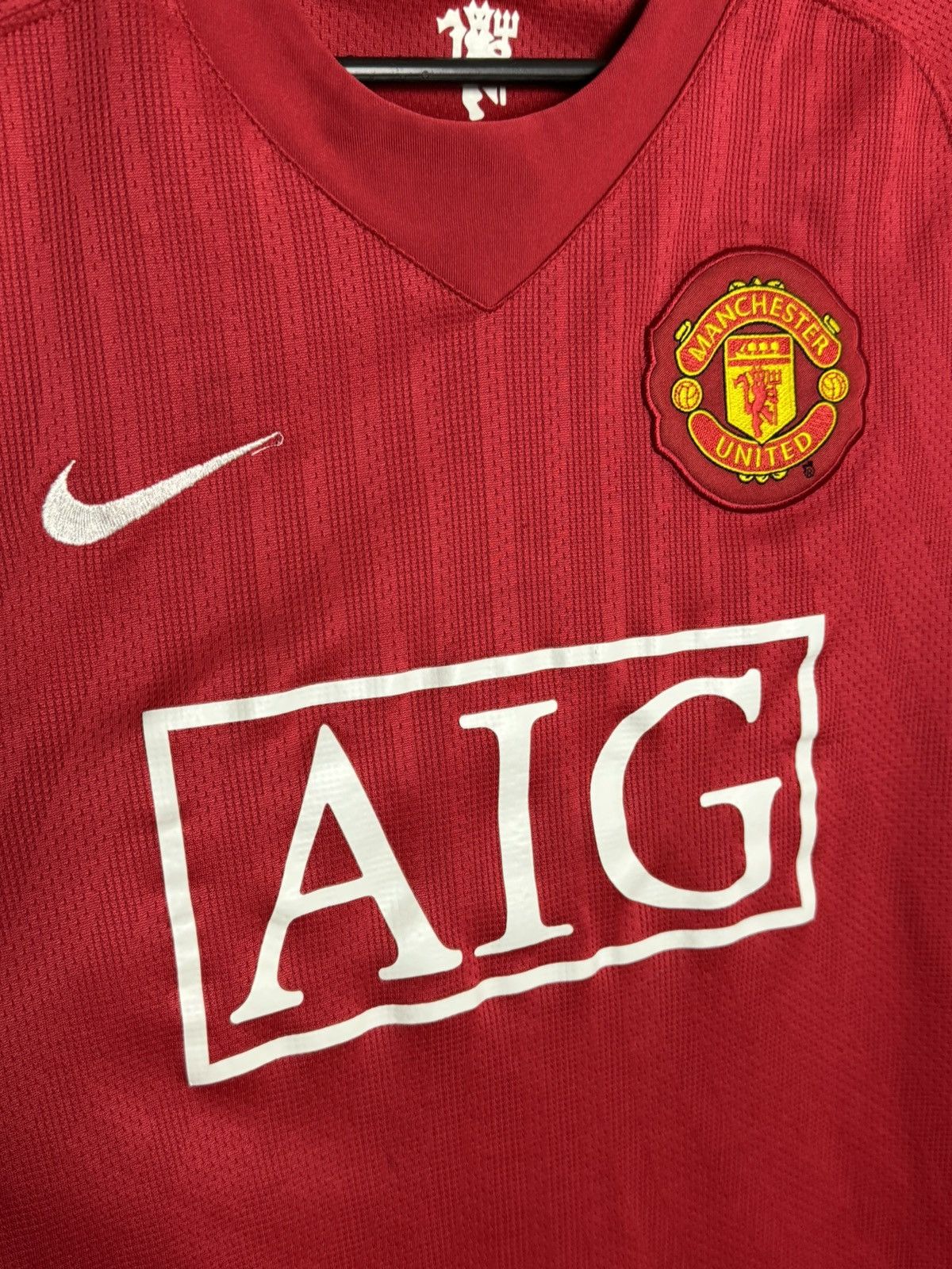Nike Manchester United 07/09 Home Tevez Football Jersey T-Shirt Size US S / EU 44-46 / 1 - 4 Thumbnail