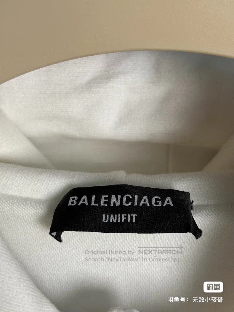 Balenciaga Balenciaga White Destroyed Hoodie Size US XXS / EU 40 - 2 Thumbnail
