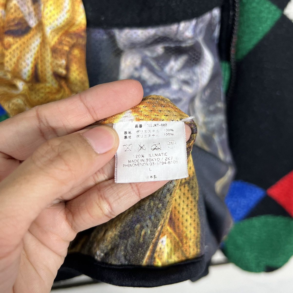 PHENOMENON 🔥 PHENOMENON DIGITAL WINDOWPANE HOODIES JACKET Size US L / EU 52-54 / 3 - 18 Thumbnail