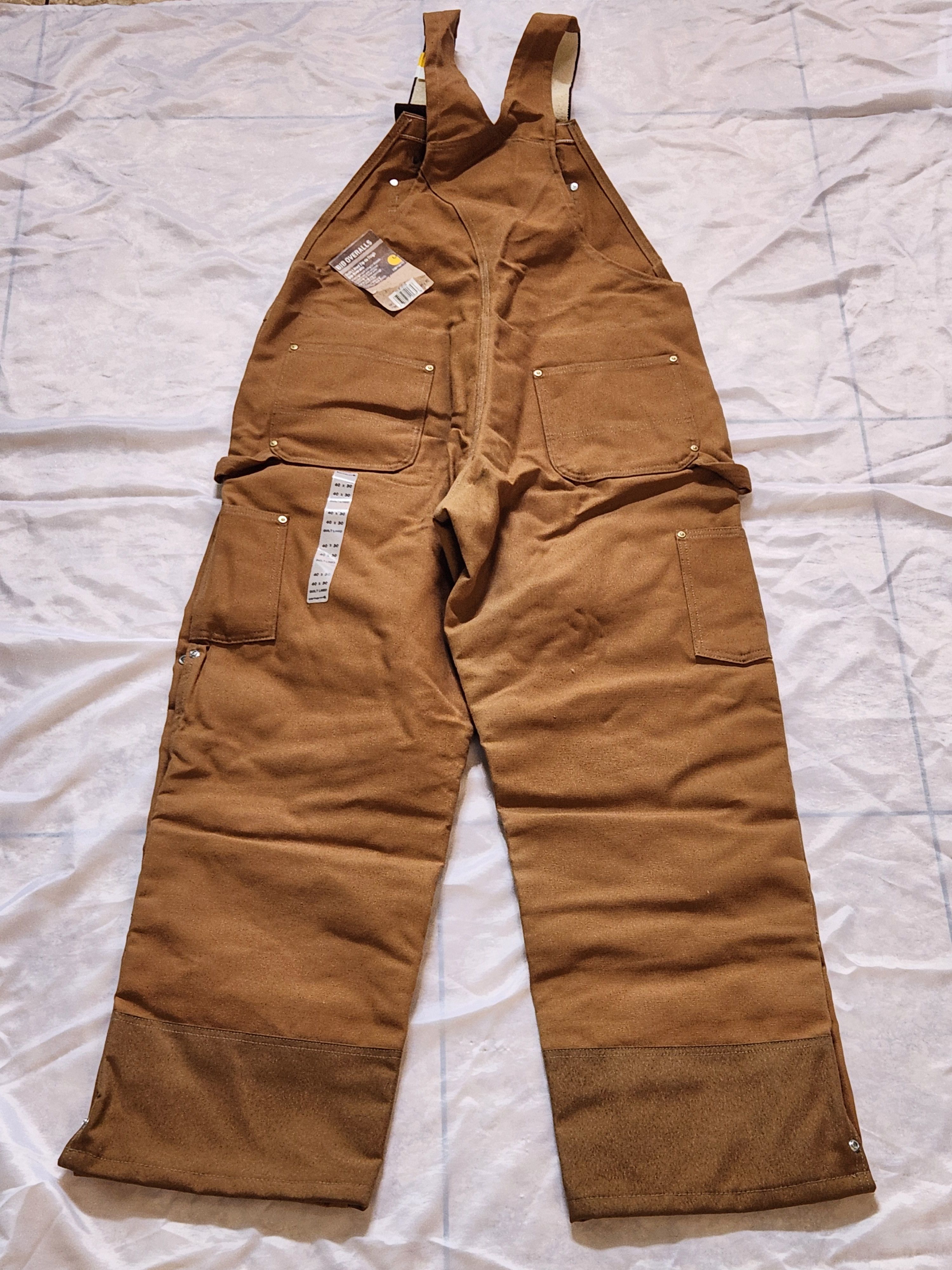 Carhartt bib overall double knee Size US 40 / EU 56 - 5 Thumbnail