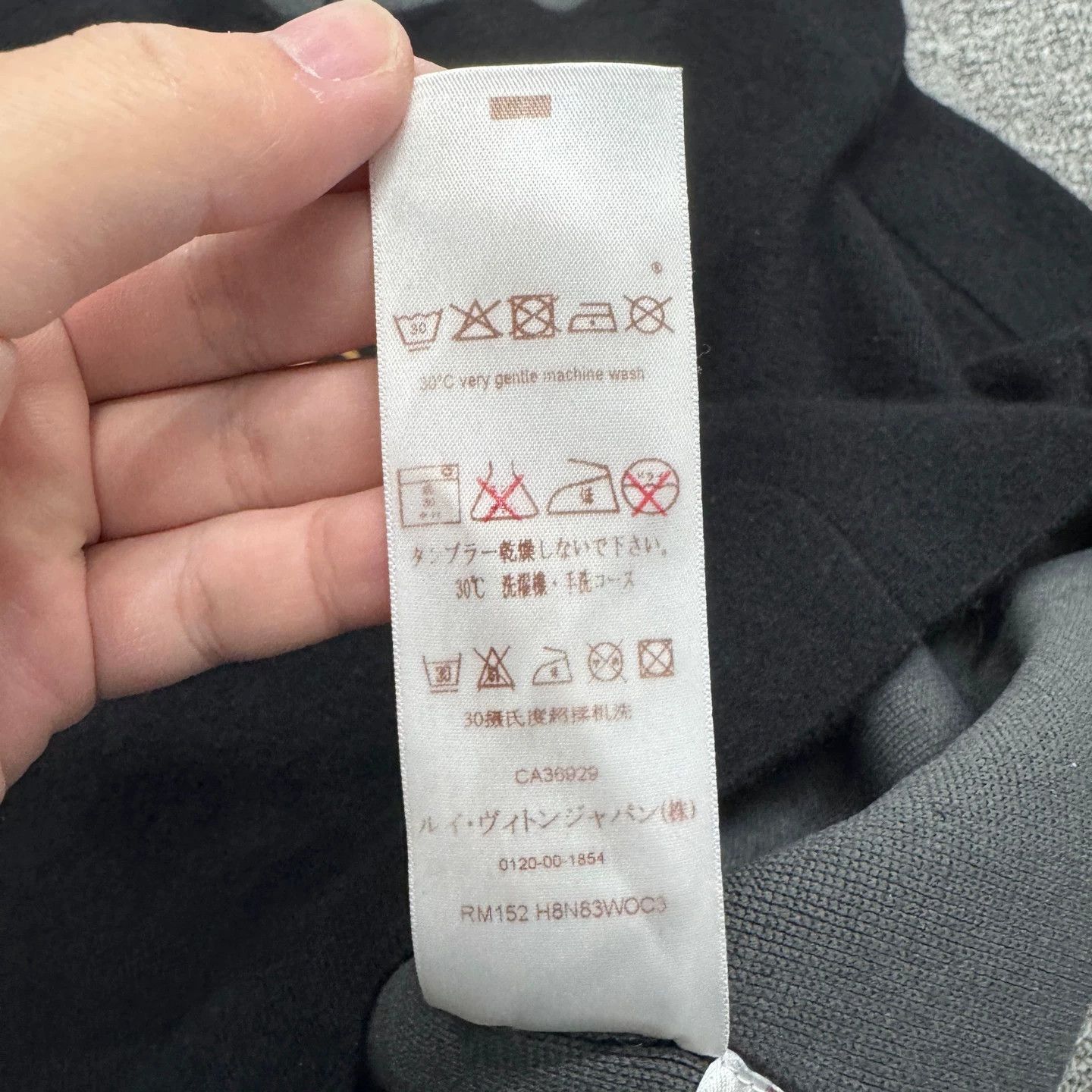 Louis Vuitton LV x HF Rope Print Cashmere Hoodie M 95 New Size US M / EU 48-50 / 2 - 5 Thumbnail