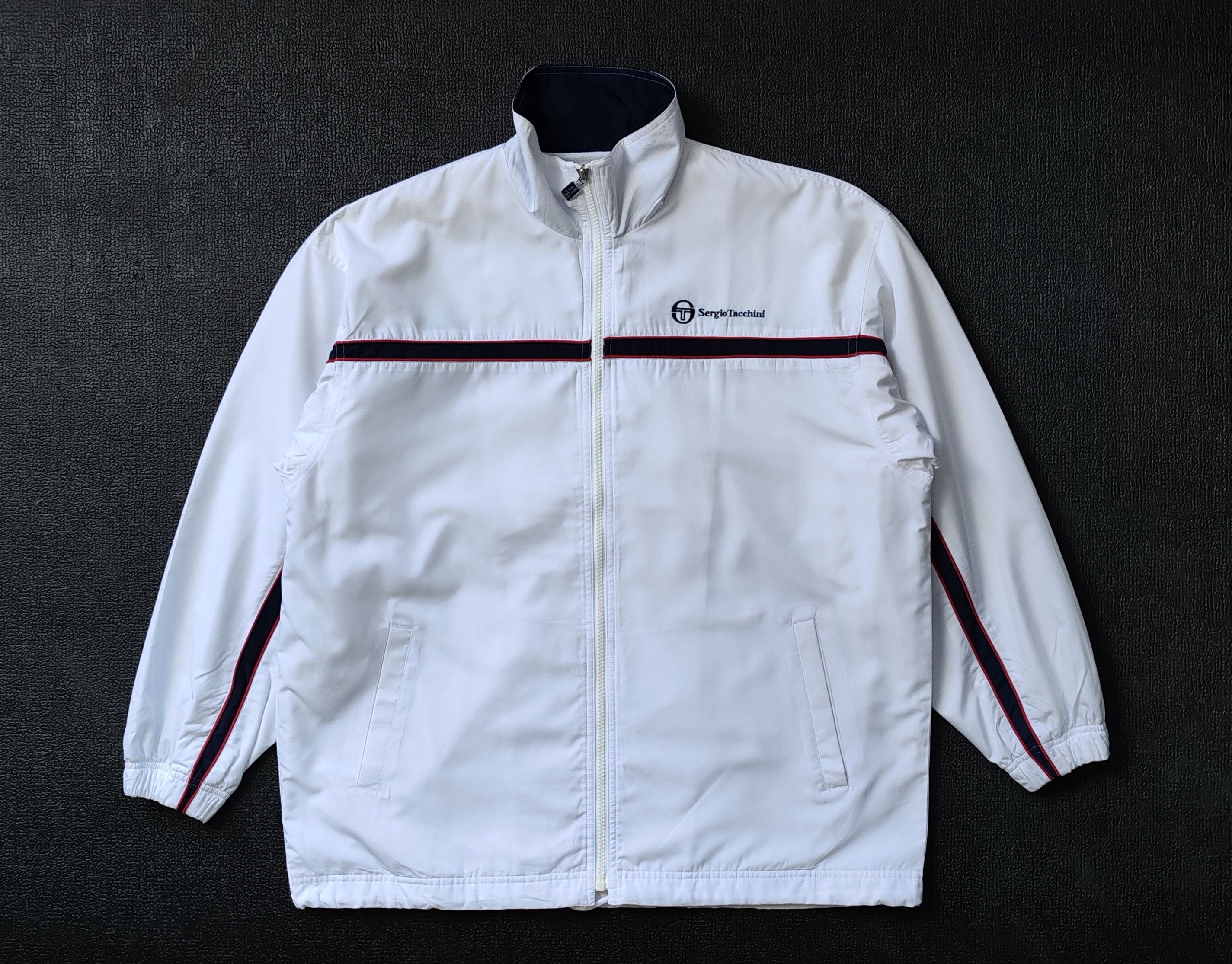Sergio Tacchini Sergio Tacchini Vintage Windbreaker Jacket size Small Size US S / EU 44-46 / 1 - 1 Thumbnail