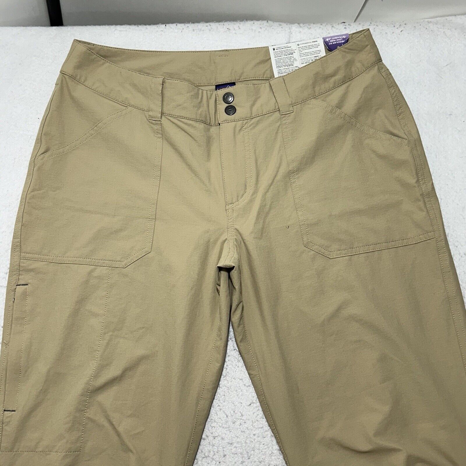 Patagonia Patagonia 12 Borderless Pants 40 UPF Straight Leg Hiking Size 34" / US 12 / IT 48 - 2 Thumbnail
