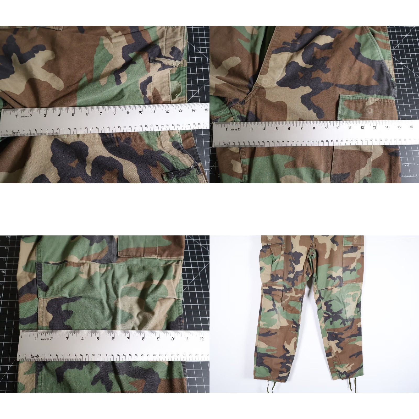 Propper PROPPER US Army Camo Cargo Pants Mens Large Size US 37 - 8 Thumbnail