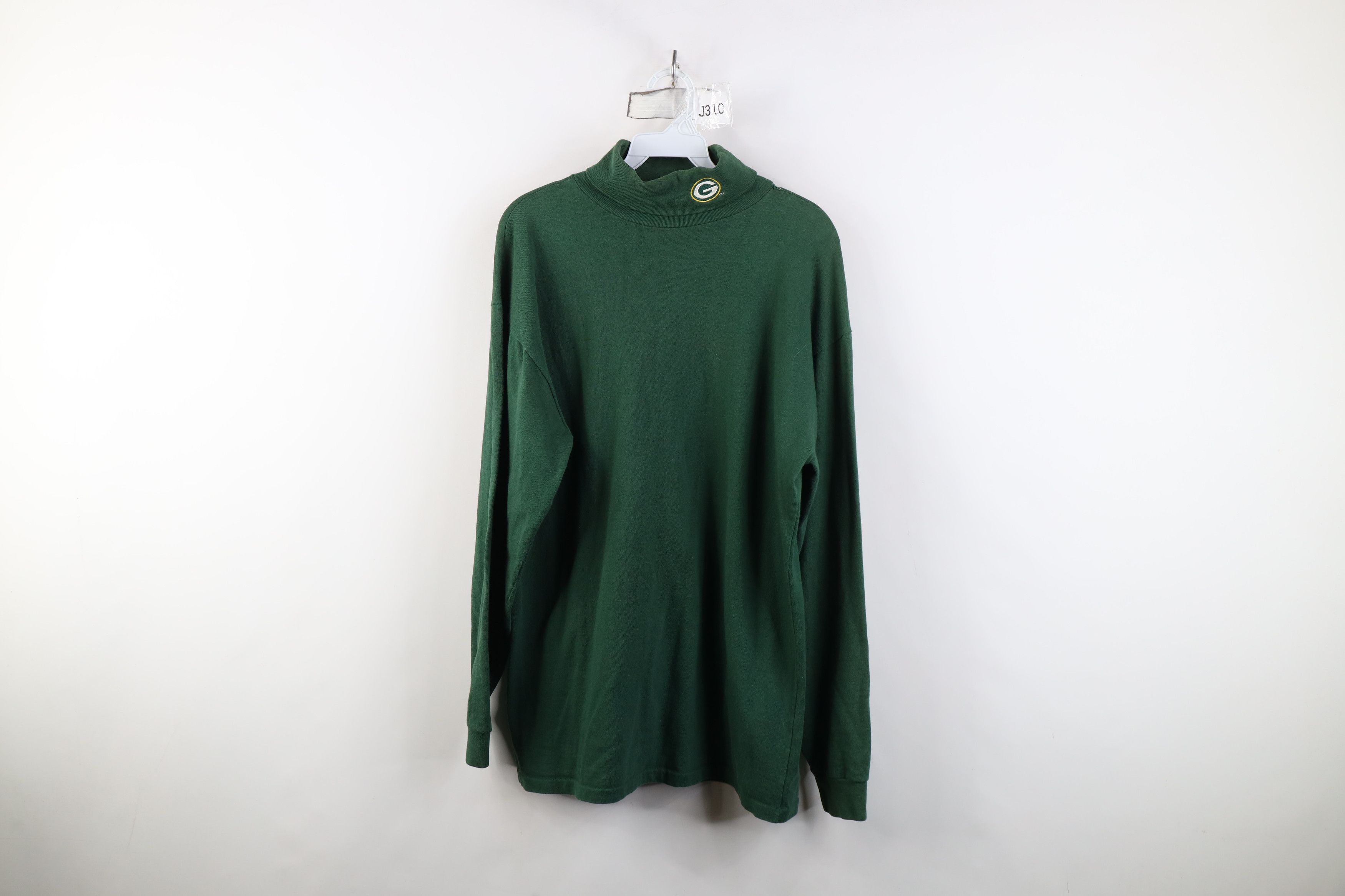 Vintage Vintage 90s Packers Football Turtleneck T-Shirt USA Size US L / EU 52-54 / 3 - 1 Thumbnail