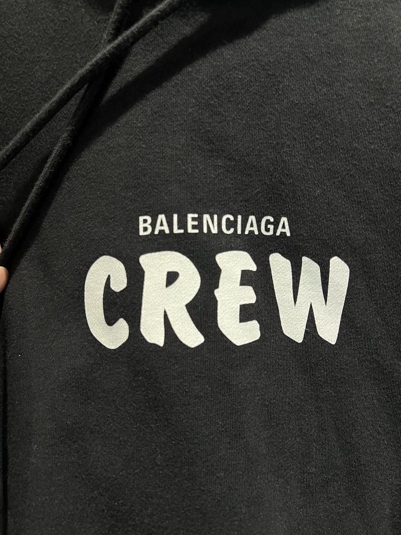 Balenciaga Balenciaga Crew hoodie Size US M / EU 48-50 / 2 - 2 Thumbnail