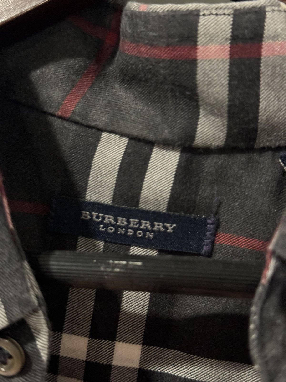Burberry Burberry Classic Black Check Men’s Buttondown Shirt Medium Size US M / EU 48-50 / 2 - 3 Thumbnail