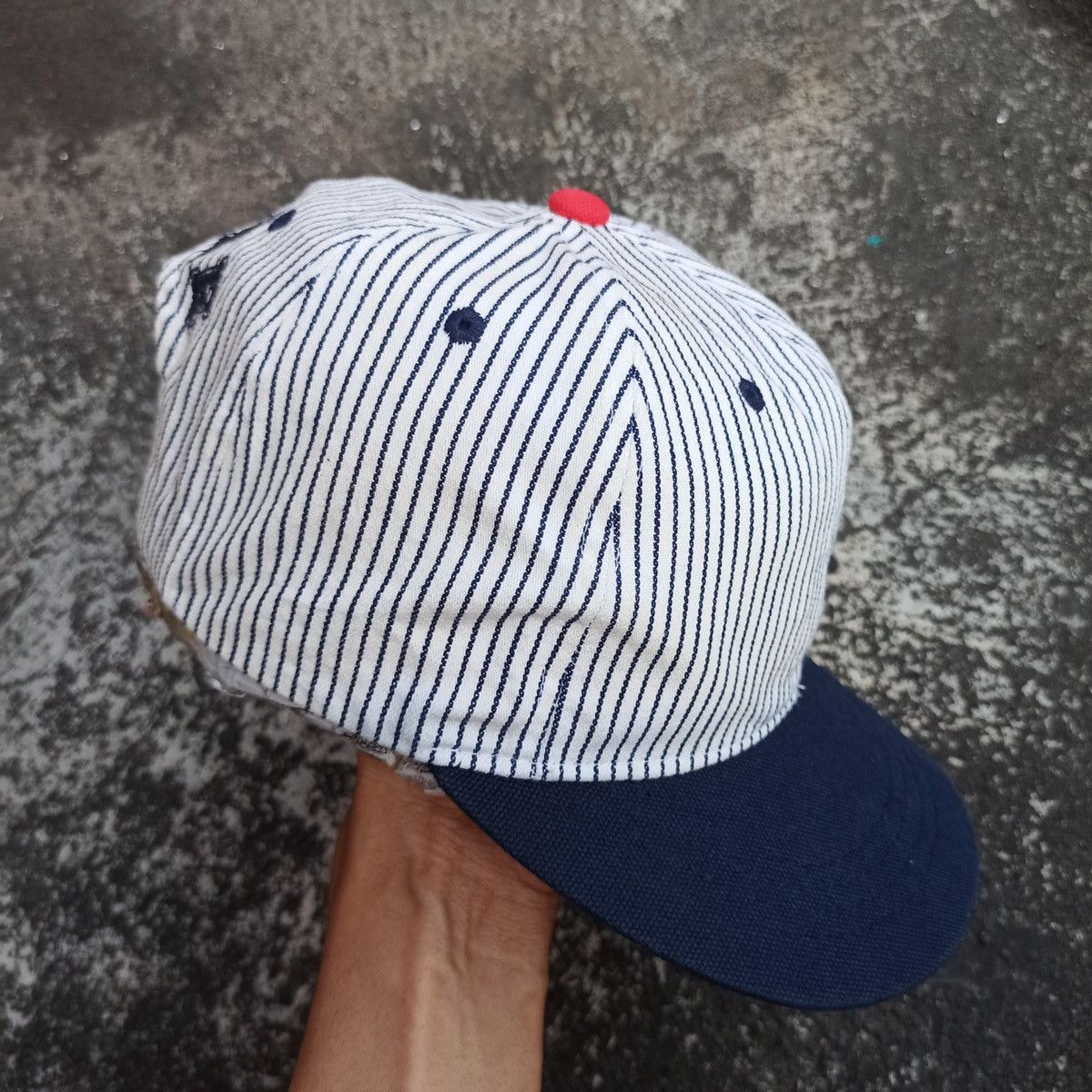 Unsound Rags Stripe an block head hat by tview Size ONE SIZE - 8 Thumbnail