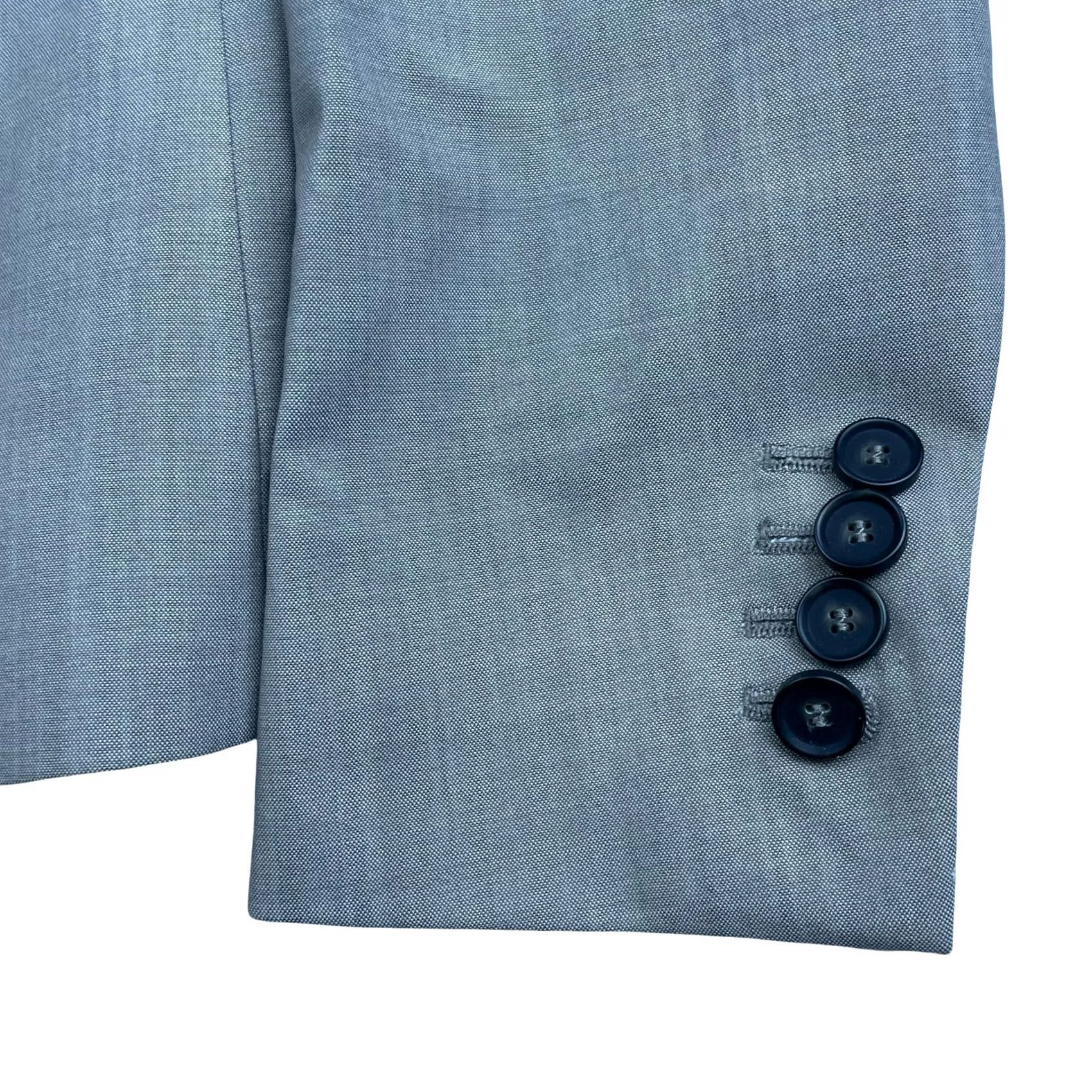 The Kooples The Kooples Men’s Suit 2-Button Beige Wool 100% 36S Regular Jacket 36 Short Pants 30x32 Vintage No Mens Size 36R - 4 Thumbnail