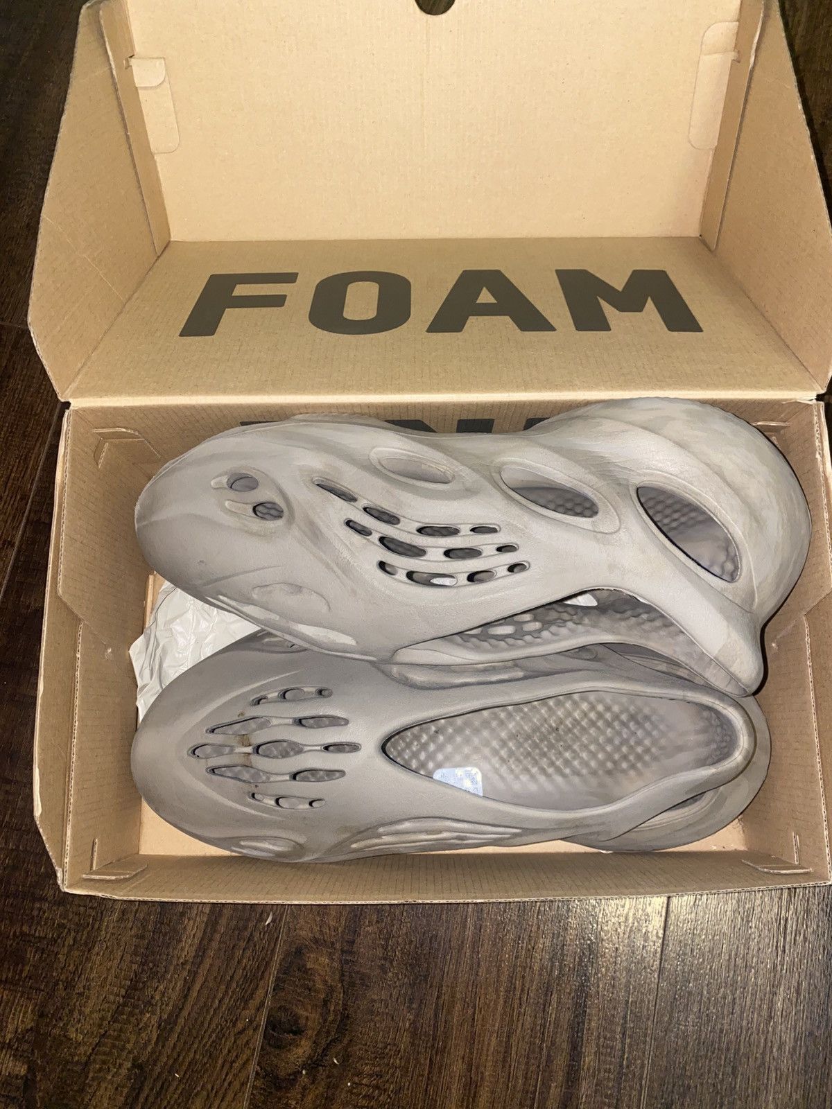 Adidas × Yeezy Yeezy Foam Runner Stone Age Size US 12 / EU 45 - 1 Thumbnail