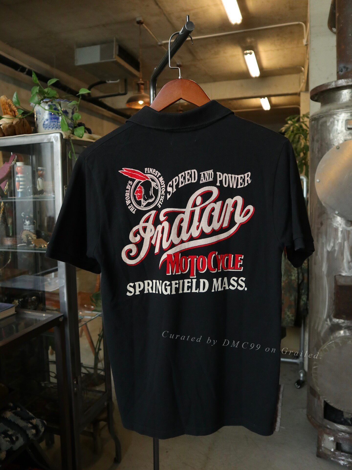 Indian Motorcycle Indian Motorcycle Springfield Mass Polo Size US L / EU 52-54 / 3 - 1 Thumbnail