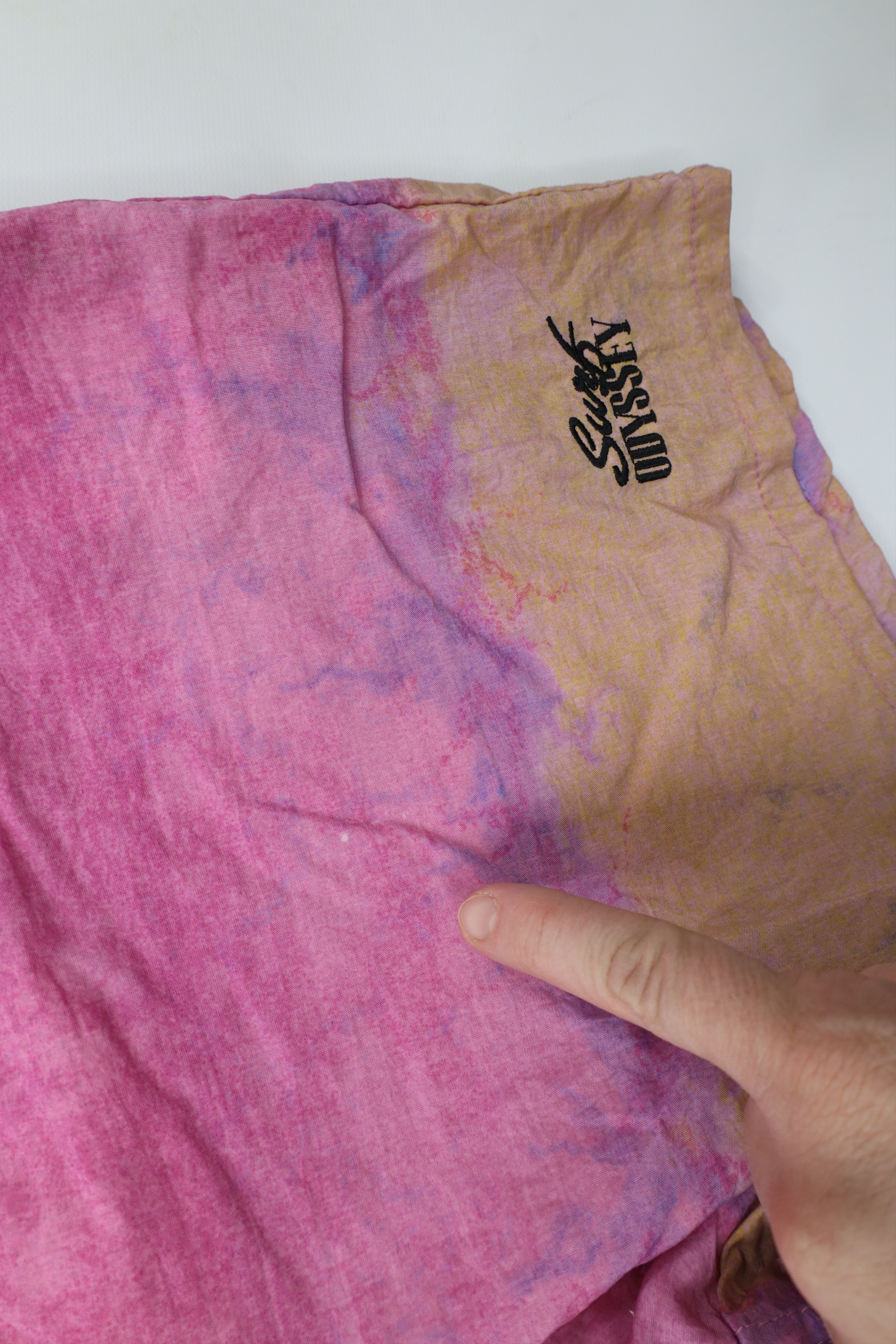 Vintage Vintage 90s Streetwear Wash Tie Dye Lined Beach Swim Shorts Size US 32 / EU 48 - 6 Thumbnail