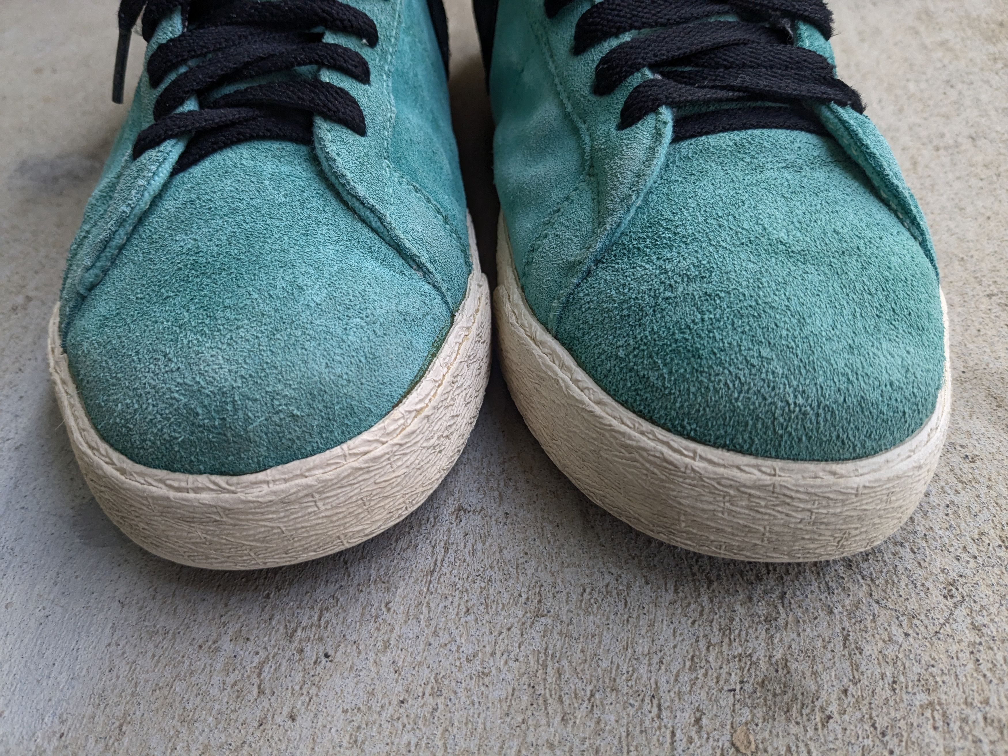 Nike Nike SB Blazer 2008 Azure 13 Suede Blue 310801-401 Size US 13 / EU 46 - 2 Thumbnail