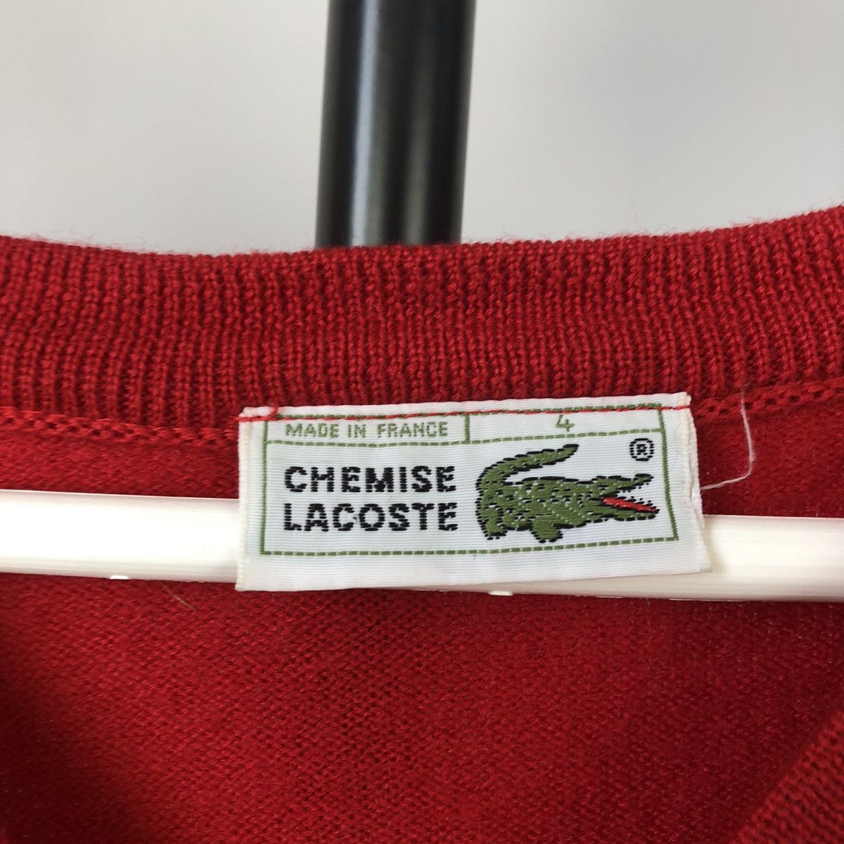 Lacoste × Vintage Vintage 90s Lacoste Sweater OLD MONEY STYLE Size S / US 4 / IT 40 - 5 Thumbnail