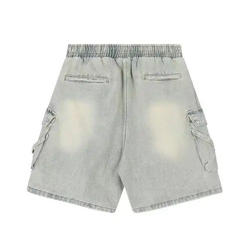 Japanese Brand Fujita x Aoki Gray High Street Niche Vintage Shorts Size US 32 / EU 48 - 6 Thumbnail