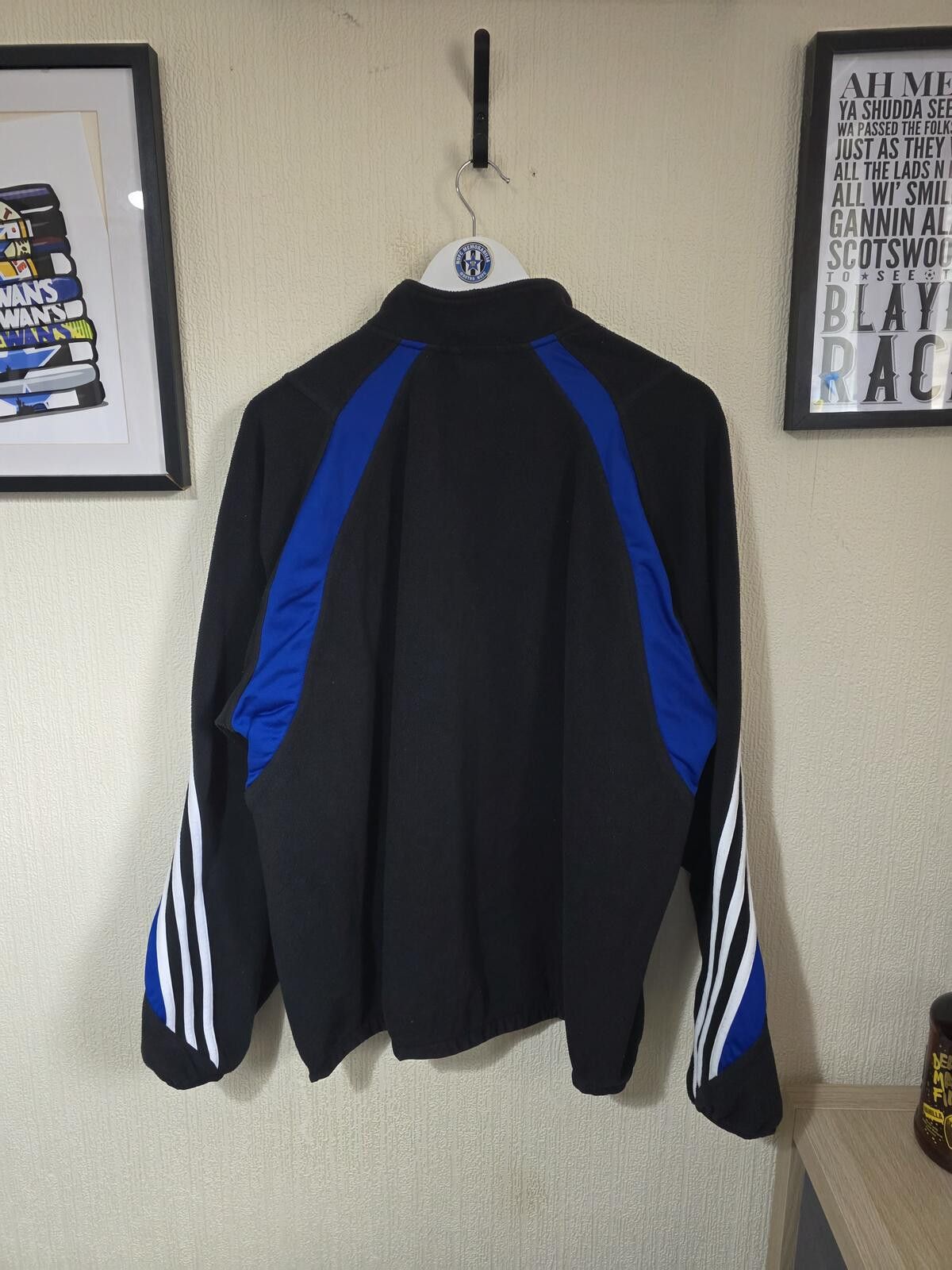 Adidas Newcastle United 2003/04 Adidas 1/4 Zip Fleece - XL Size US XL / EU 56 / 4 - 4 Thumbnail