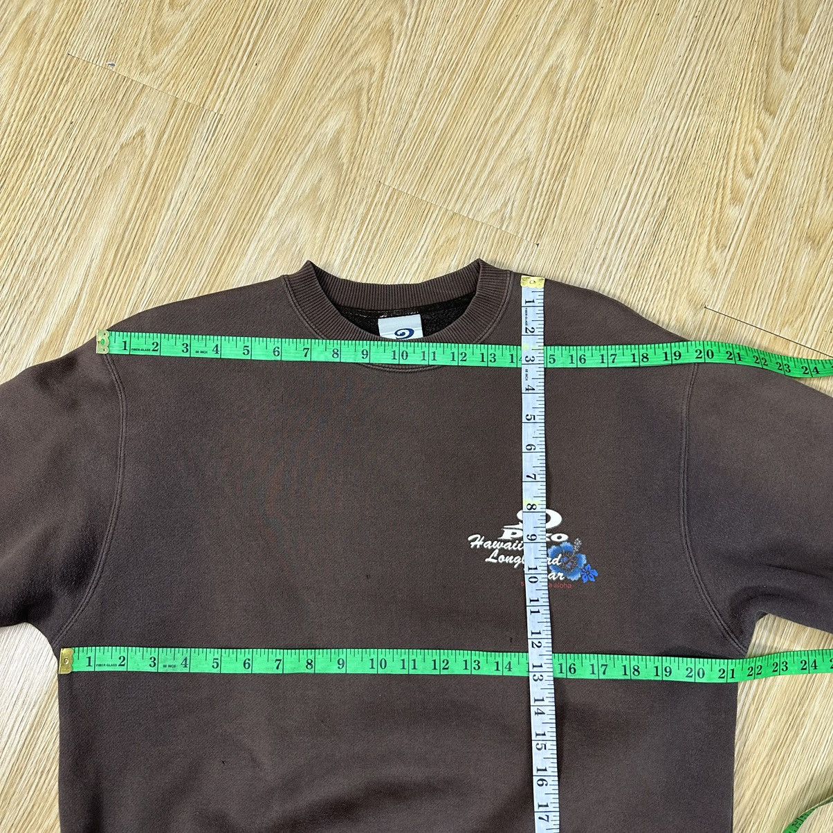 Vintage Y2k Piko Hawaiian Longboard Wear Faded Vintage Crewneck Z149 Size US M / EU 48-50 / 2 - 7 Thumbnail