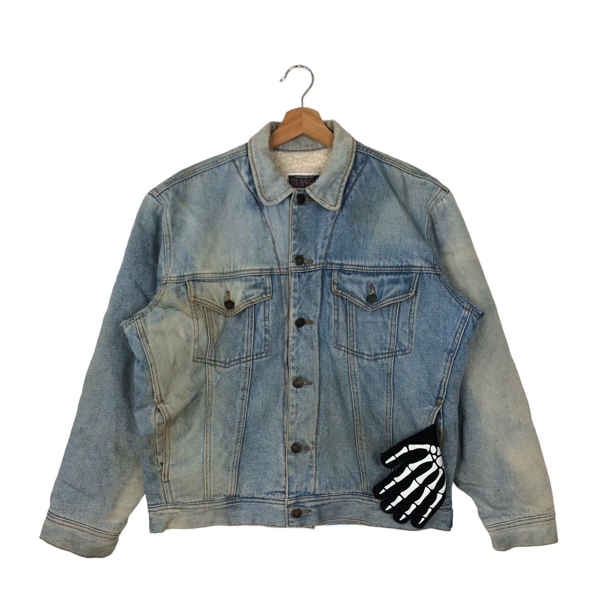 Japanese Brand 🔥VINTAGE TRUCKER DENIM JACKET CLASSIC TASS FENDER Size US L / EU 52-54 / 3 - 1 Thumbnail