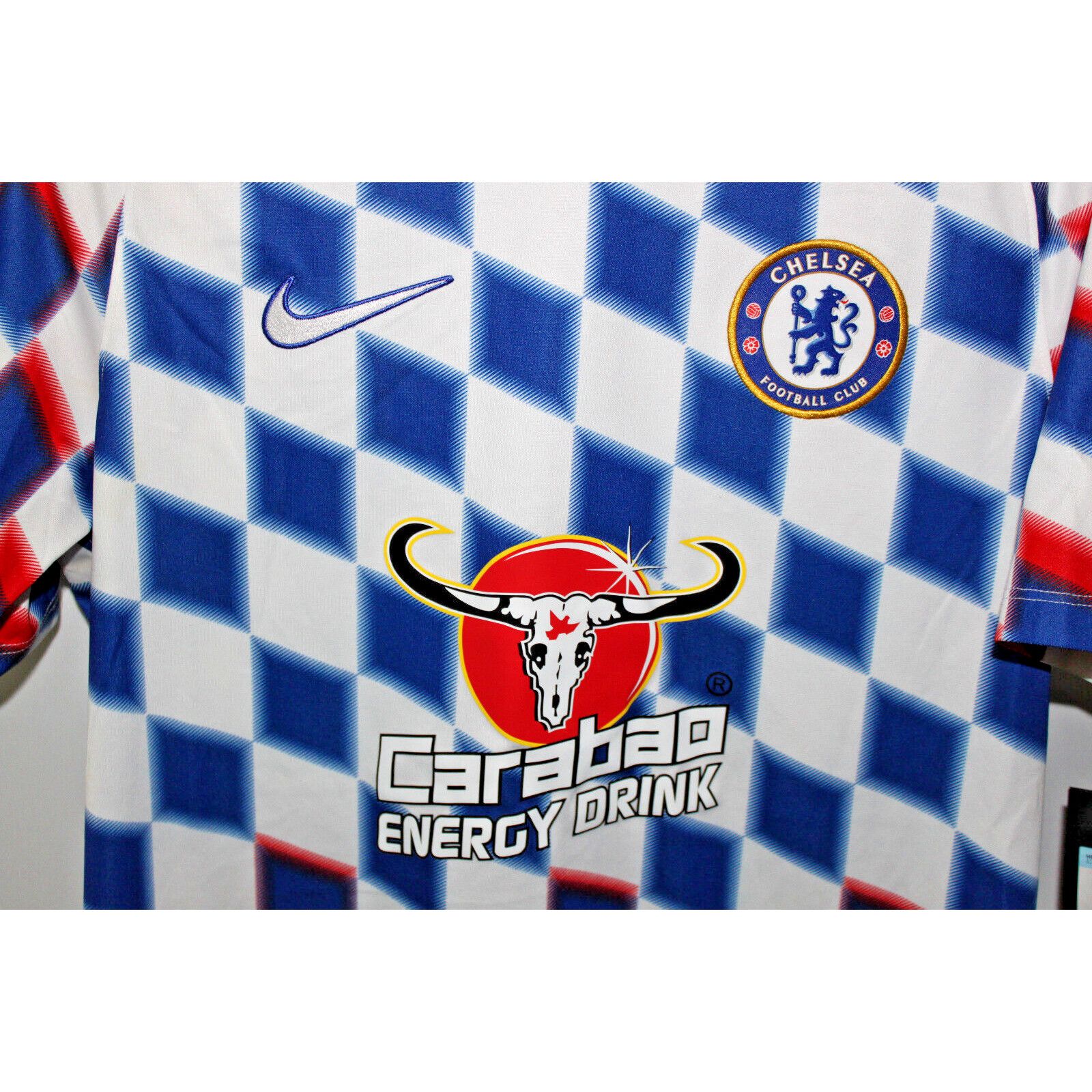 Nike New NIKE Chelsea Football Carabao Plaid Jersey 919937-101 M Size US M / EU 48-50 / 2 - 3 Thumbnail