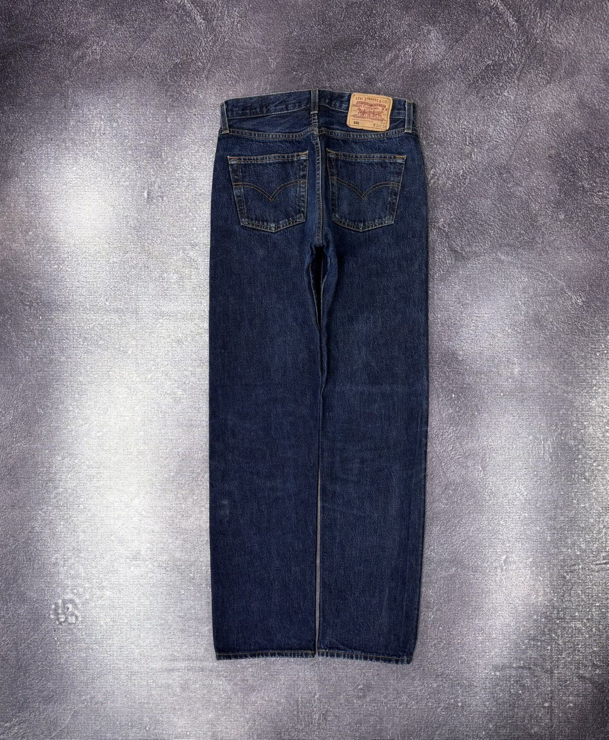 Levi's Vintage Levi’s 501 Men’s Dark Blue Denim Jeans Size US 30 / EU 46 - 1 Thumbnail