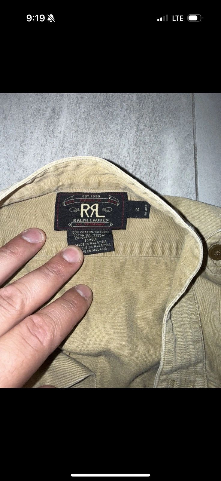 RRL Ralph Lauren RRL western button down Size US M / EU 48-50 / 2 - 3 Thumbnail