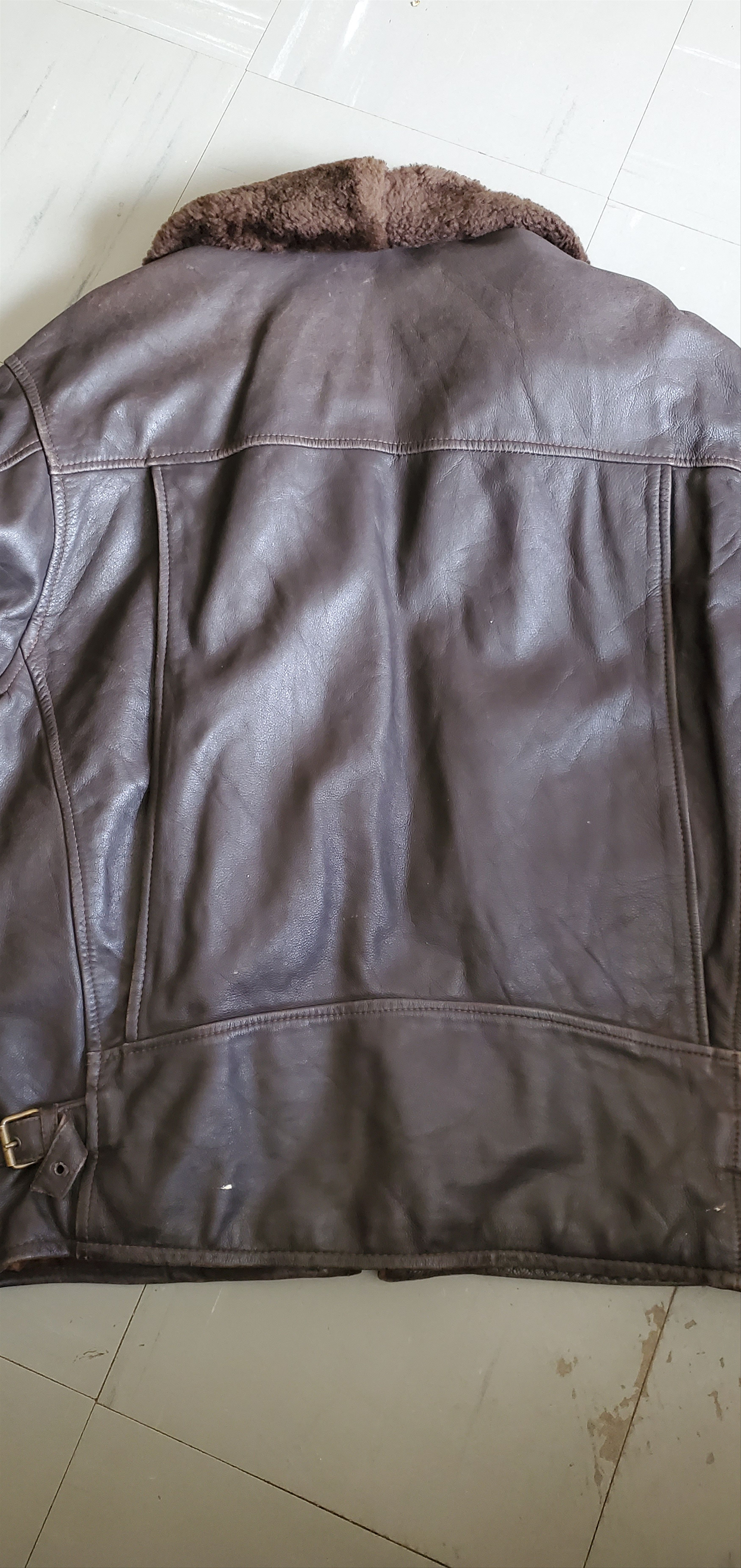 NFL Vintage REDSKINS Leather Cockpit Jacket Size US M / EU 48-50 / 2 - 4 Thumbnail