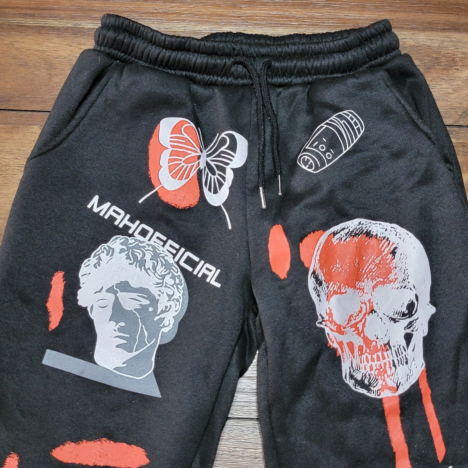 Other Black Unisex Sweats "Mahofficial" Graphics - Size Small Size 23" - 2 Thumbnail