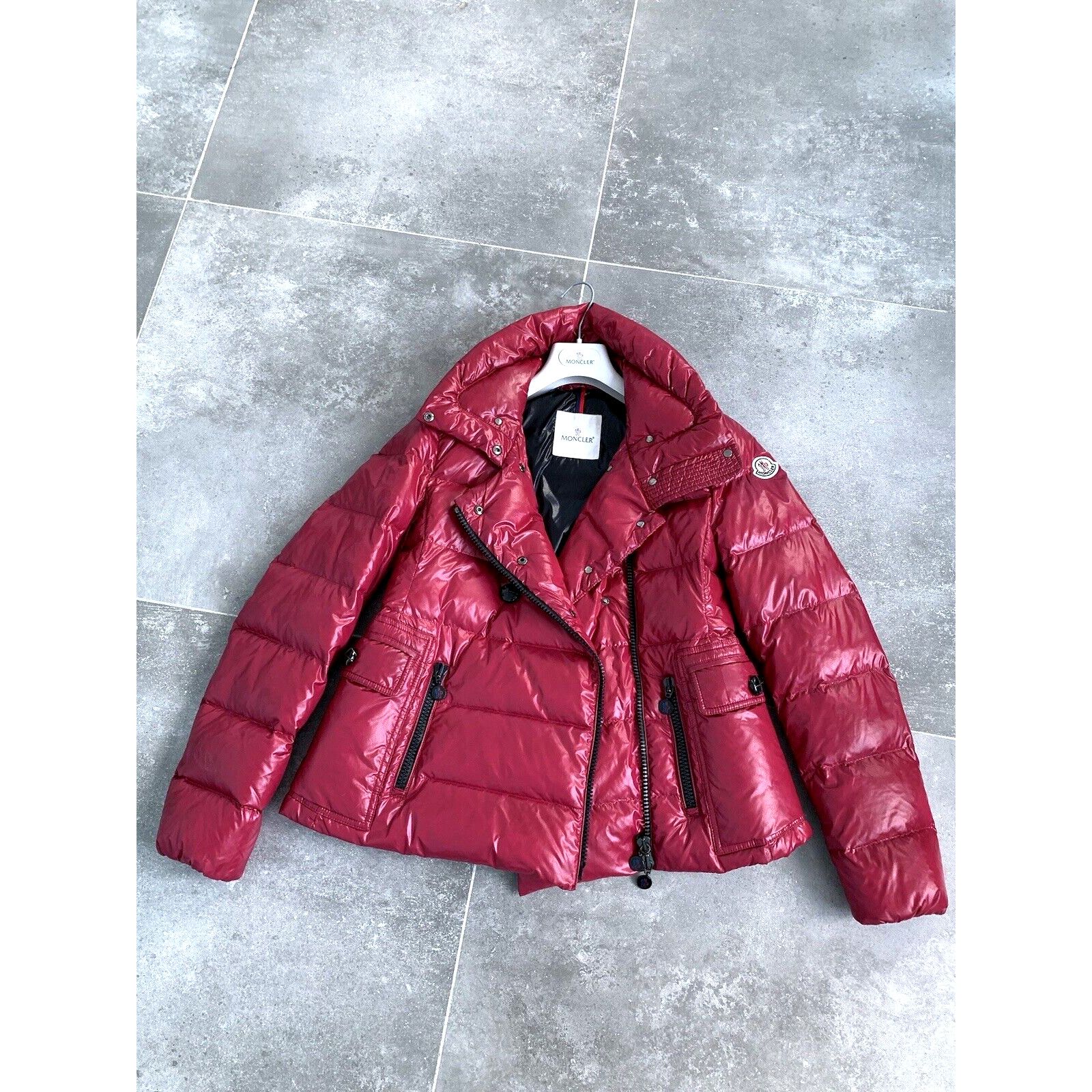 Moncler Women's MONCLER DAIM Down Puffer Pea Coat Jacket SZ 2 S - M Size S / US 4 / IT 40 - 16 Thumbnail