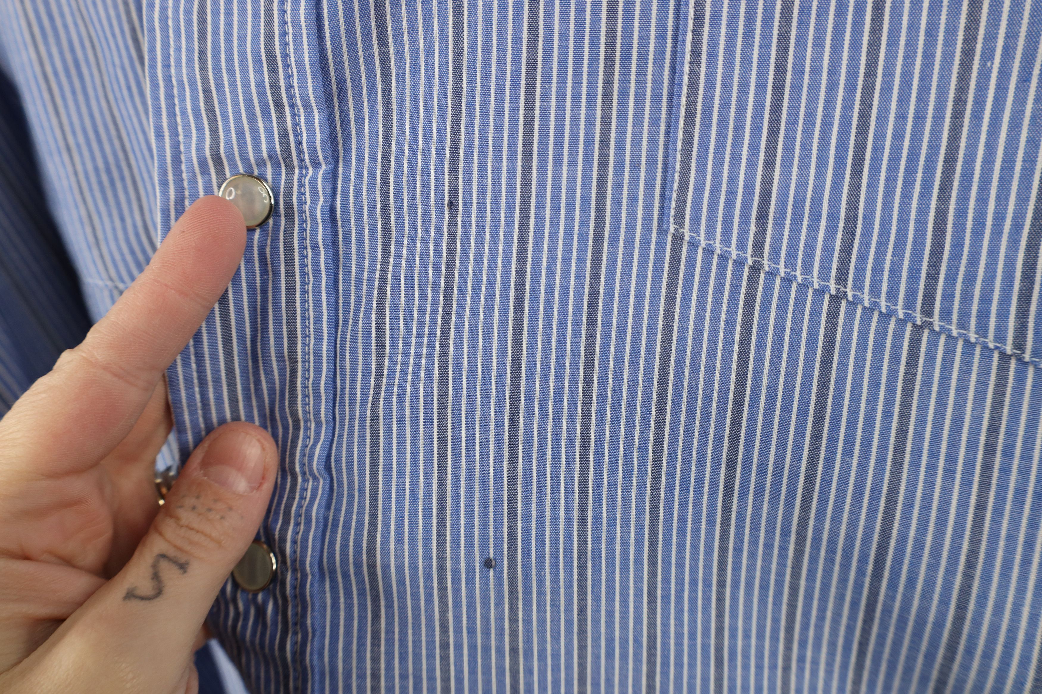 Vintage Vintage 90s Streetwear Striped Western Cowboy Button Shirt Size US XXL / EU 58 / 5 - 4 Thumbnail