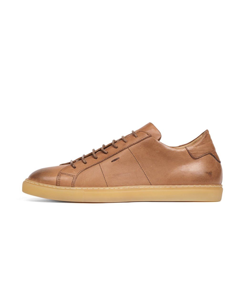 Other SALE | ERNESTO DOLANI / HANDCRAFTED LEATHER SNEAKERS Size US 7 / EU 40 - 5 Thumbnail