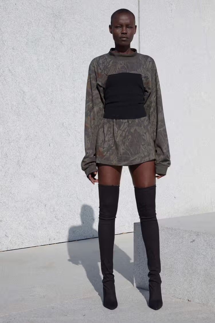 Yeezy Yeezy Season 4 Over Knee Boots Black Made Italy Size 10 Size US 10 / IT 40 - 2 Thumbnail