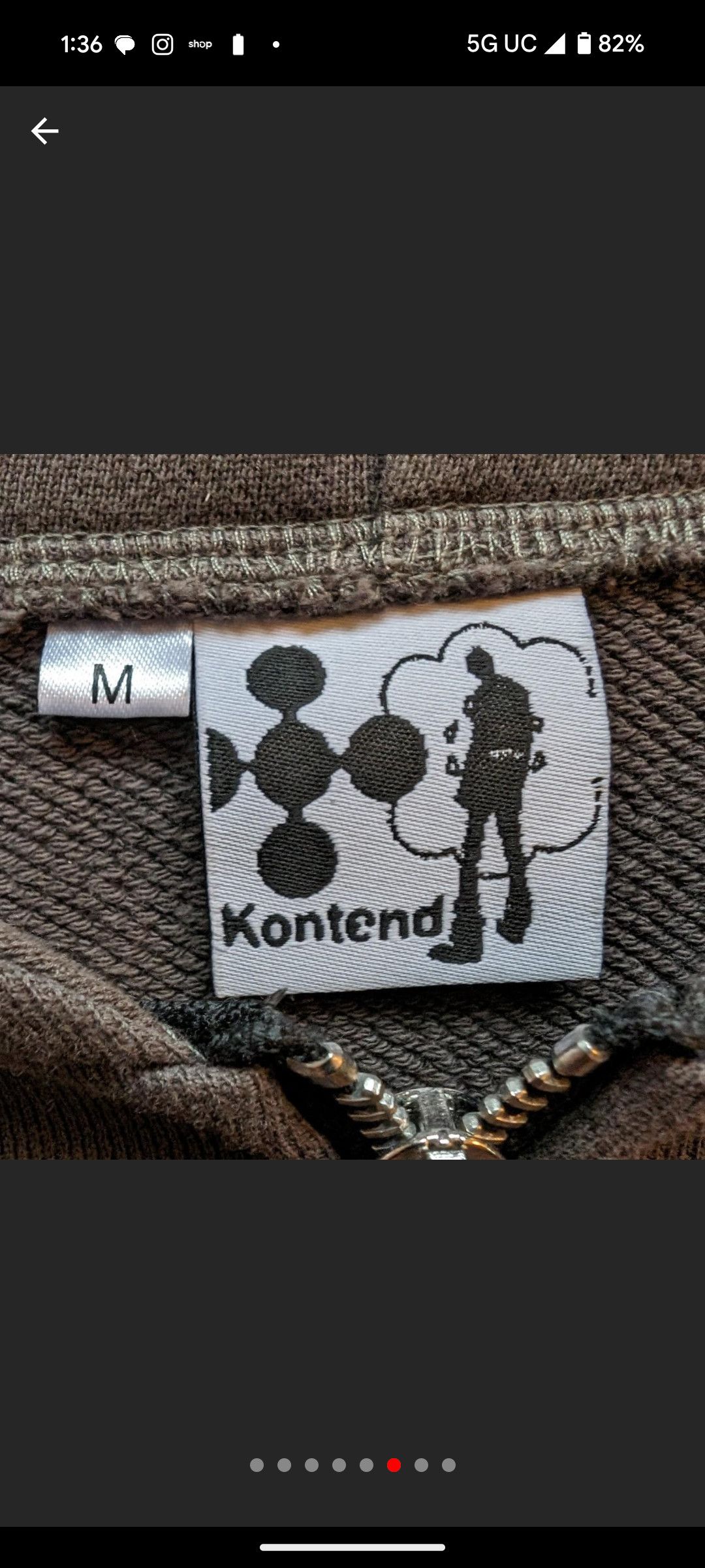 basketcase gallery KONTEND ZIPPER HOODIE Size US M / EU 48-50 / 2 - 5 Thumbnail