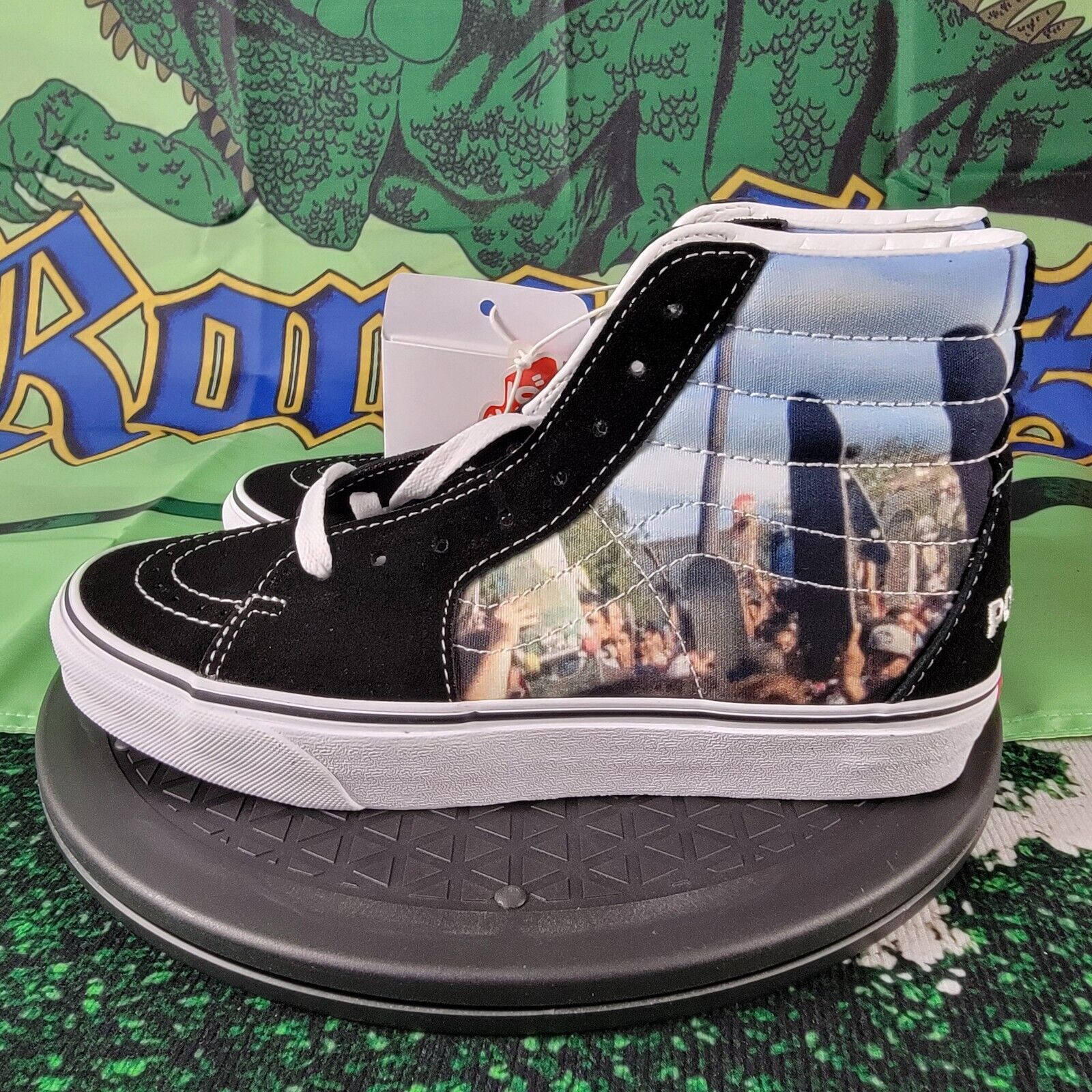 Vans VANS SK8-HI MOCA Frances Black High Top Unisex Sneakers Sz9 Size US 9 / IT 39 - 2 Thumbnail