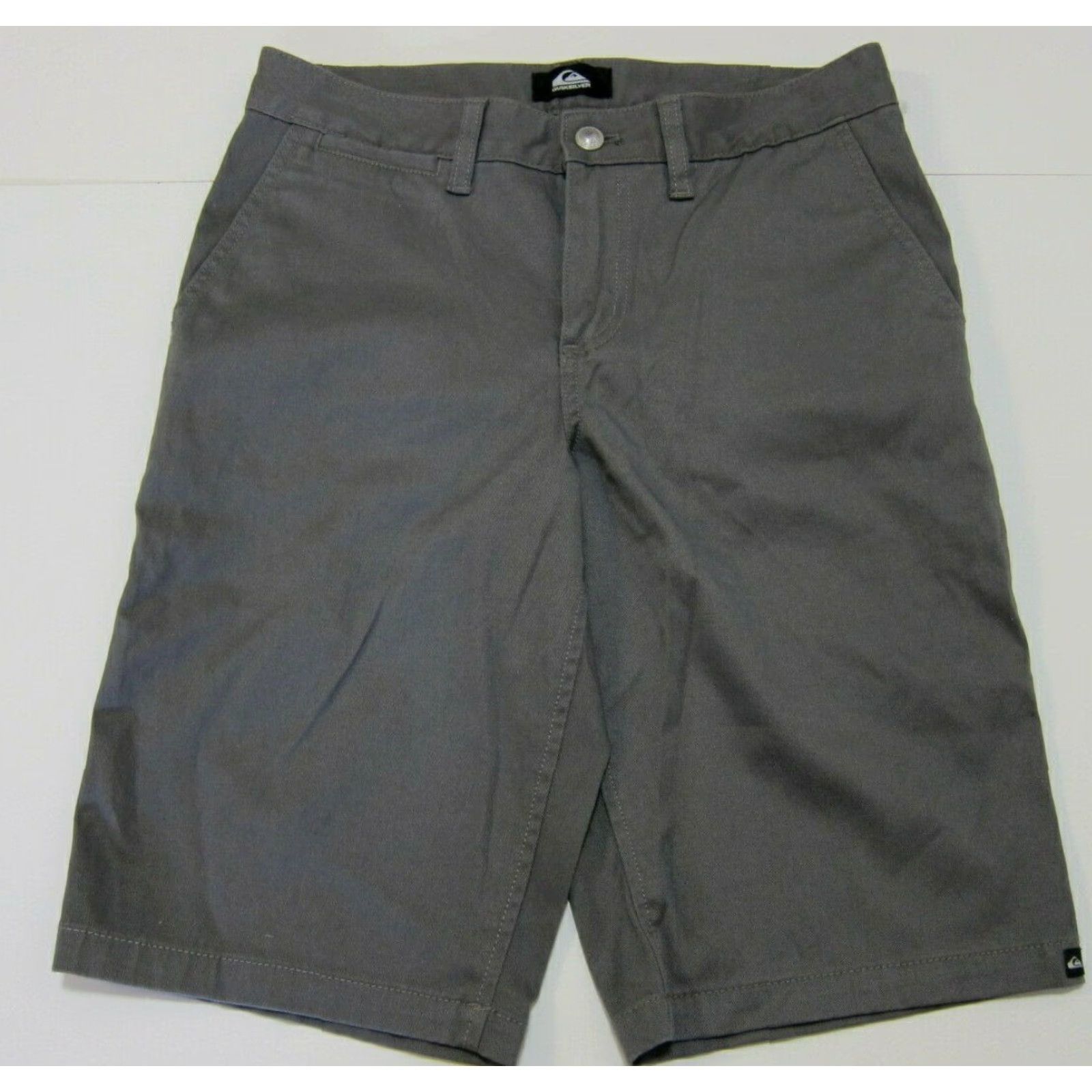 Quiksilver Quiksilver Cotton Stretch Grey Chino Bermuda Skate Casual Shorts Men 29 Small Size US 29 - 6 Thumbnail