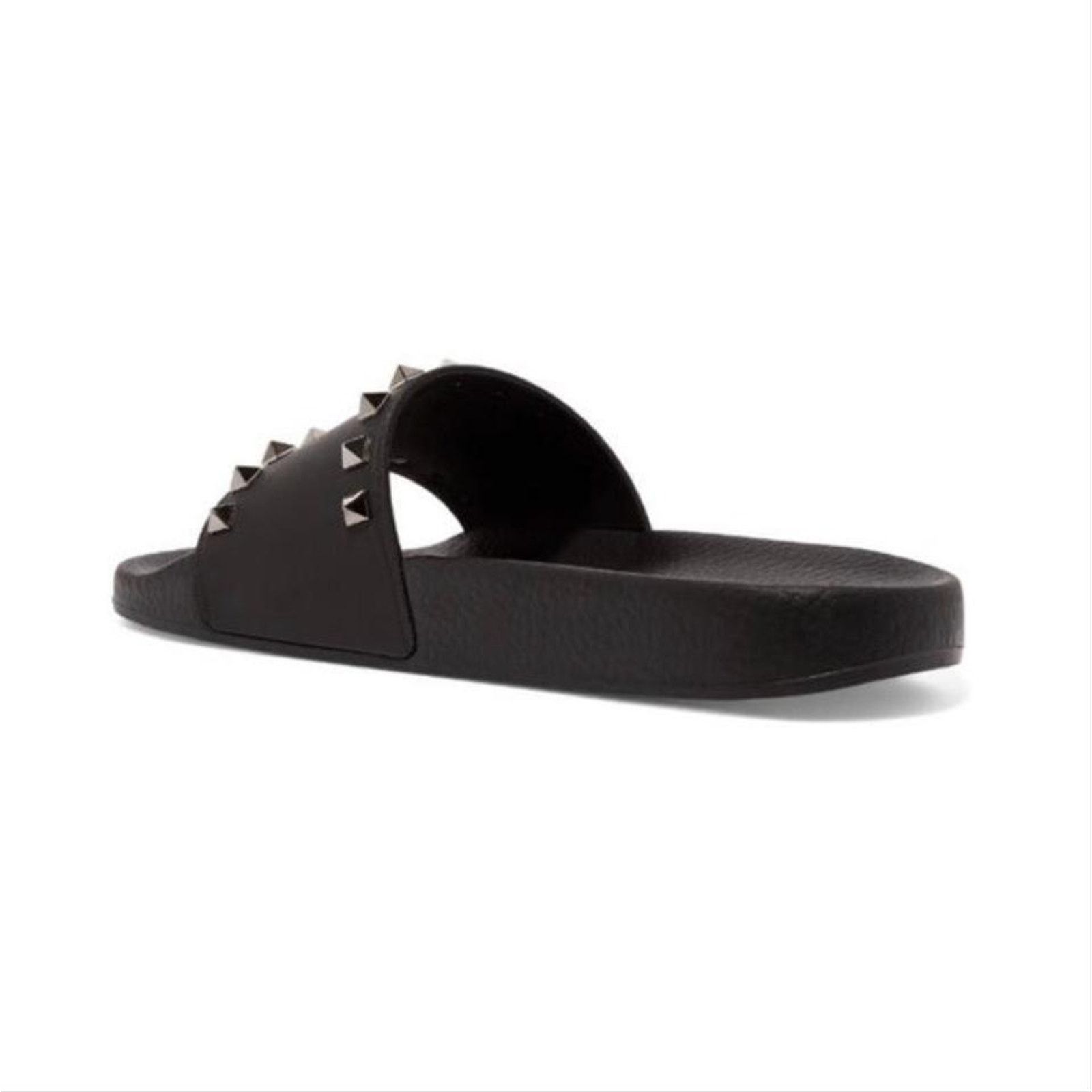 Valentino Valentino Garavani Rockstud rubber slides Size US 8 / IT 38 - 5 Thumbnail
