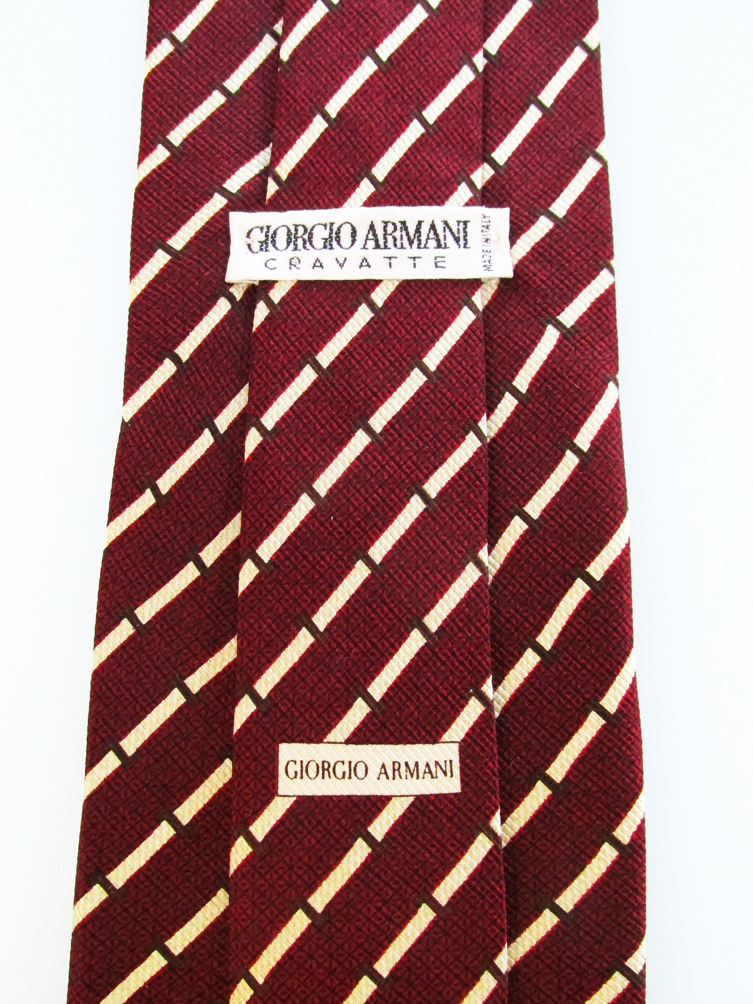 Giorgio Armani Giorgio Armani Men's Silk Tie Size ONE SIZE - 5 Thumbnail
