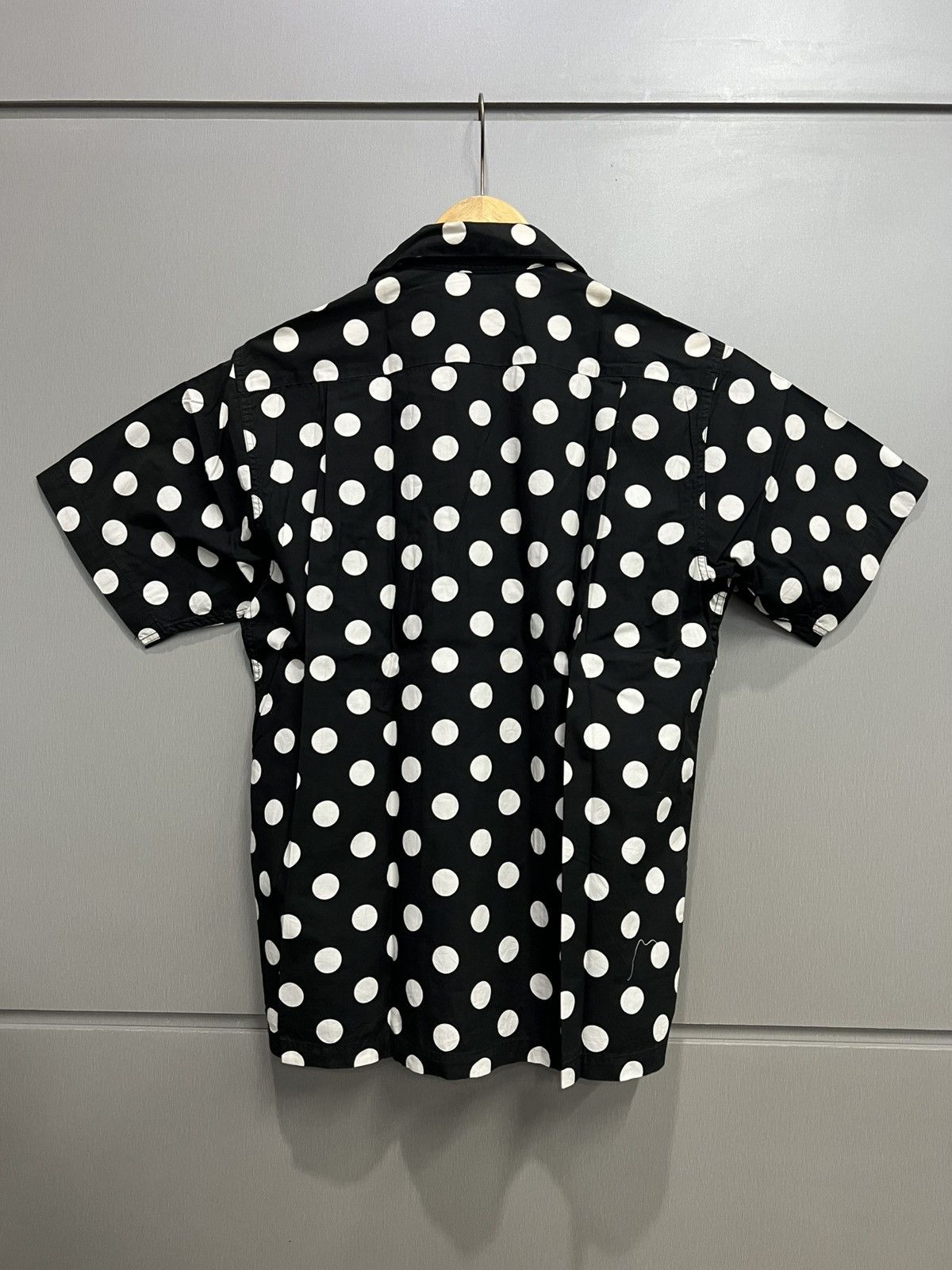 Sugar Cane × Sun Surf × Toyo Enterprises Vintage Style Eyes Polka Dot Open Collar Shirt Size US S / EU 44-46 / 1 - 2 Thumbnail